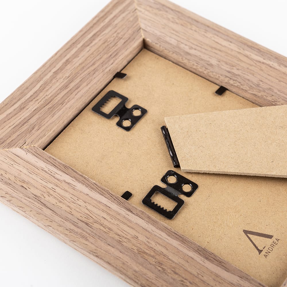 Marco de fotos madera oscura 10x15cm