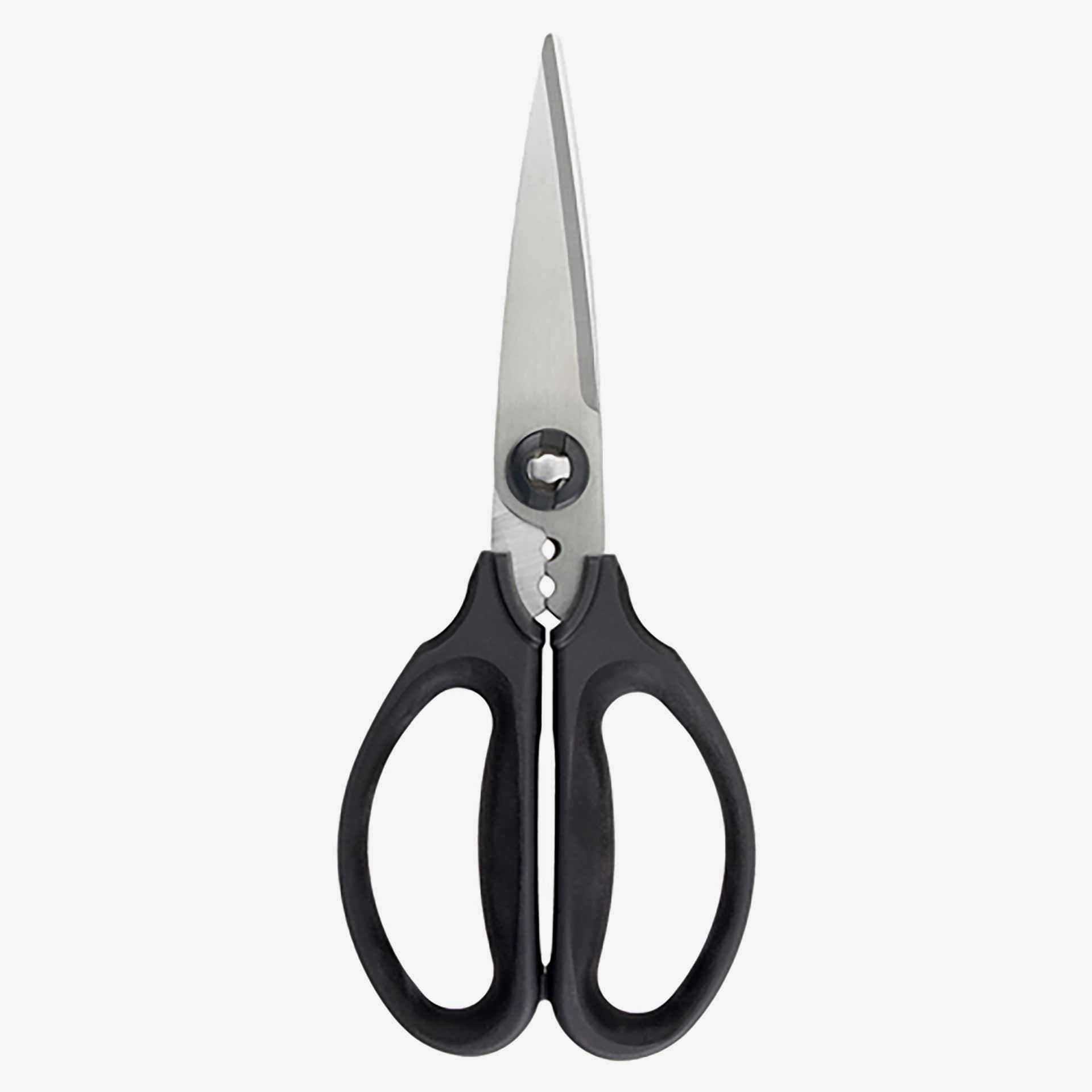 Tijeras de cocina de acero inoxidable negras Good Grips - Oxo