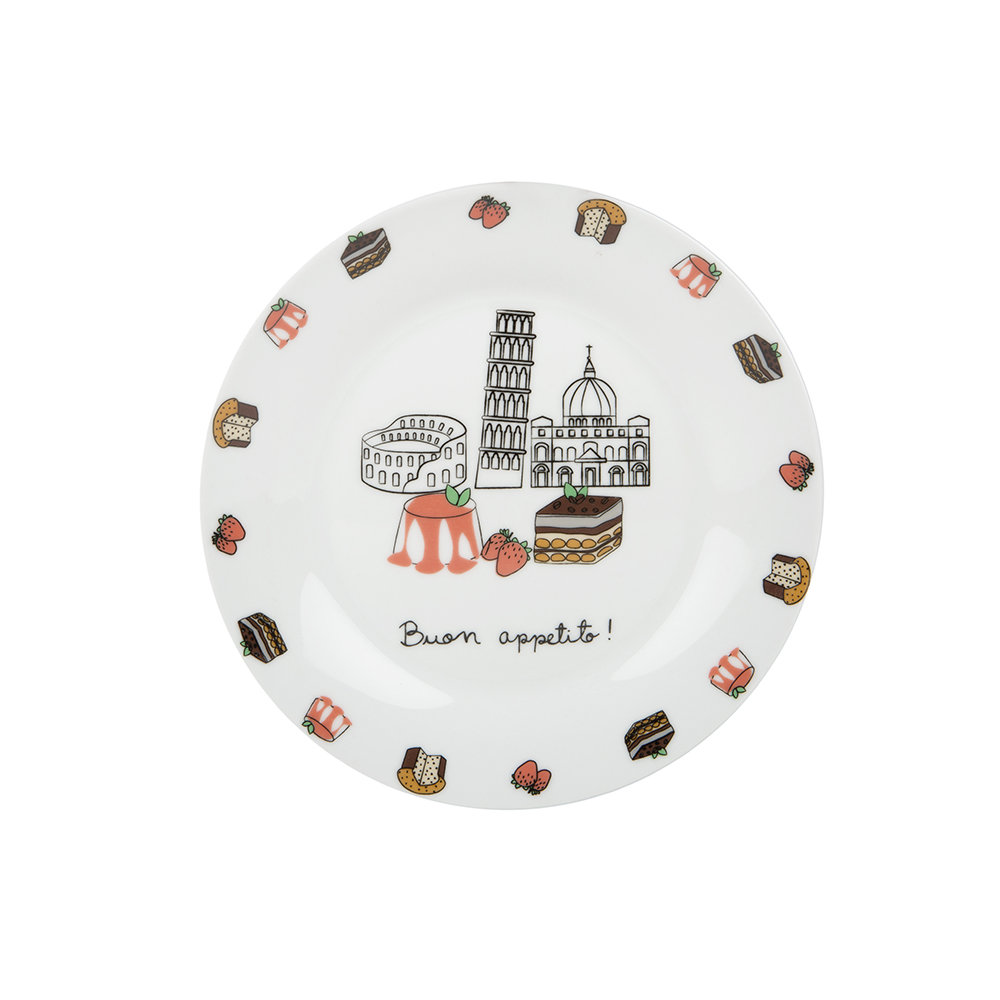 Vajilla 18 Piezas Porcelana Italia