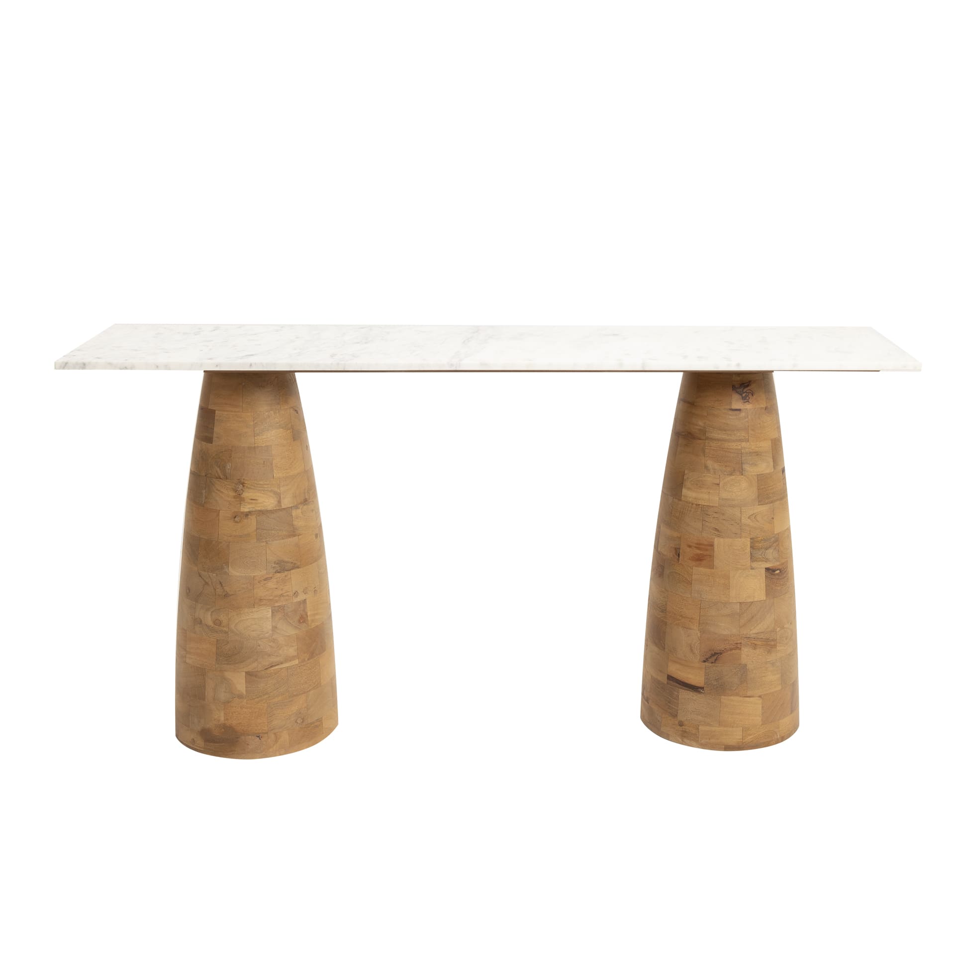 Consola de mármol Paz 150x40x78cm Clau&Chloe