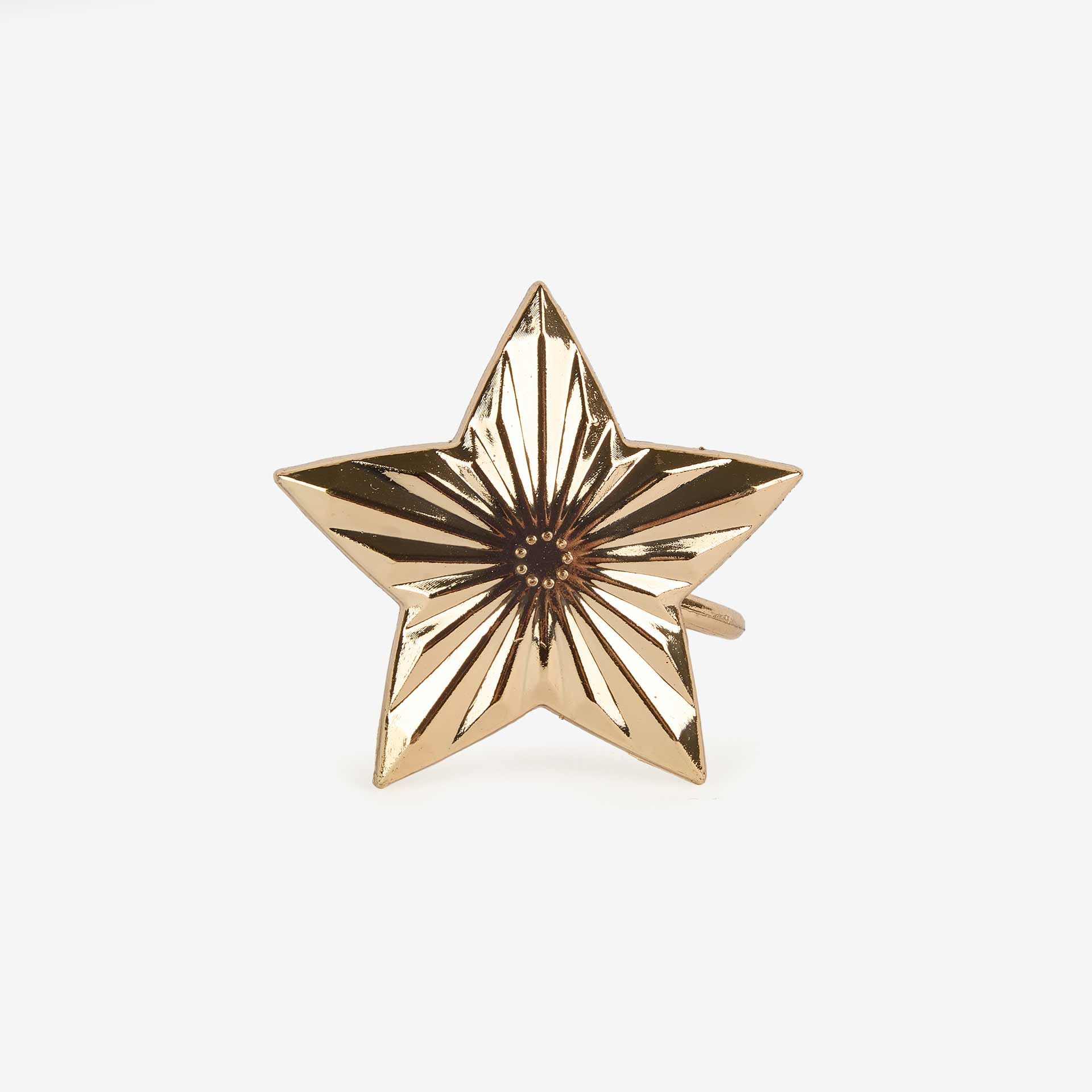 Set de 4 servilleteros dorados en varios modelos