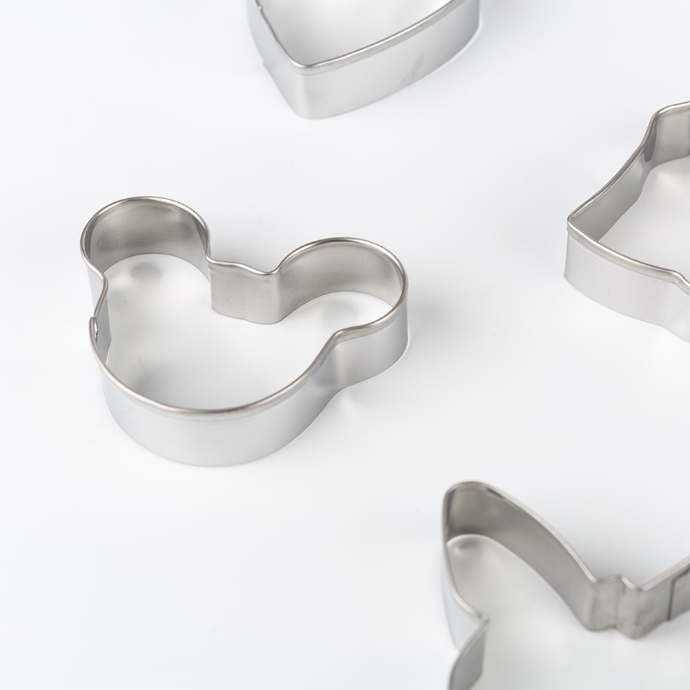 Set de 10 formas para cortar galletas de acero inoxidable