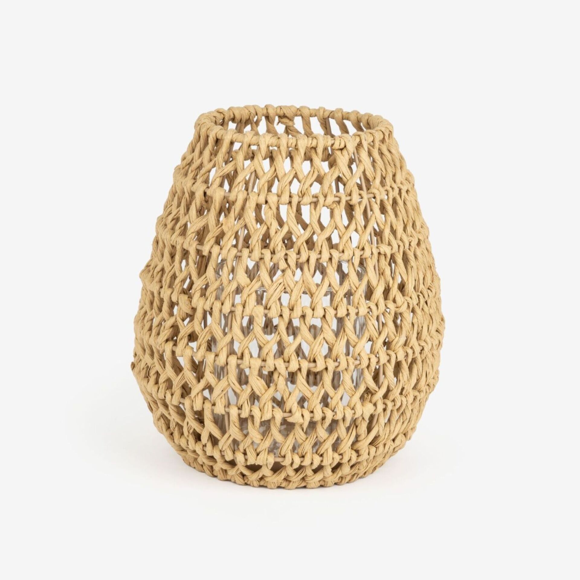 Portavelas de metal Ayun &Oslash;22x23cm