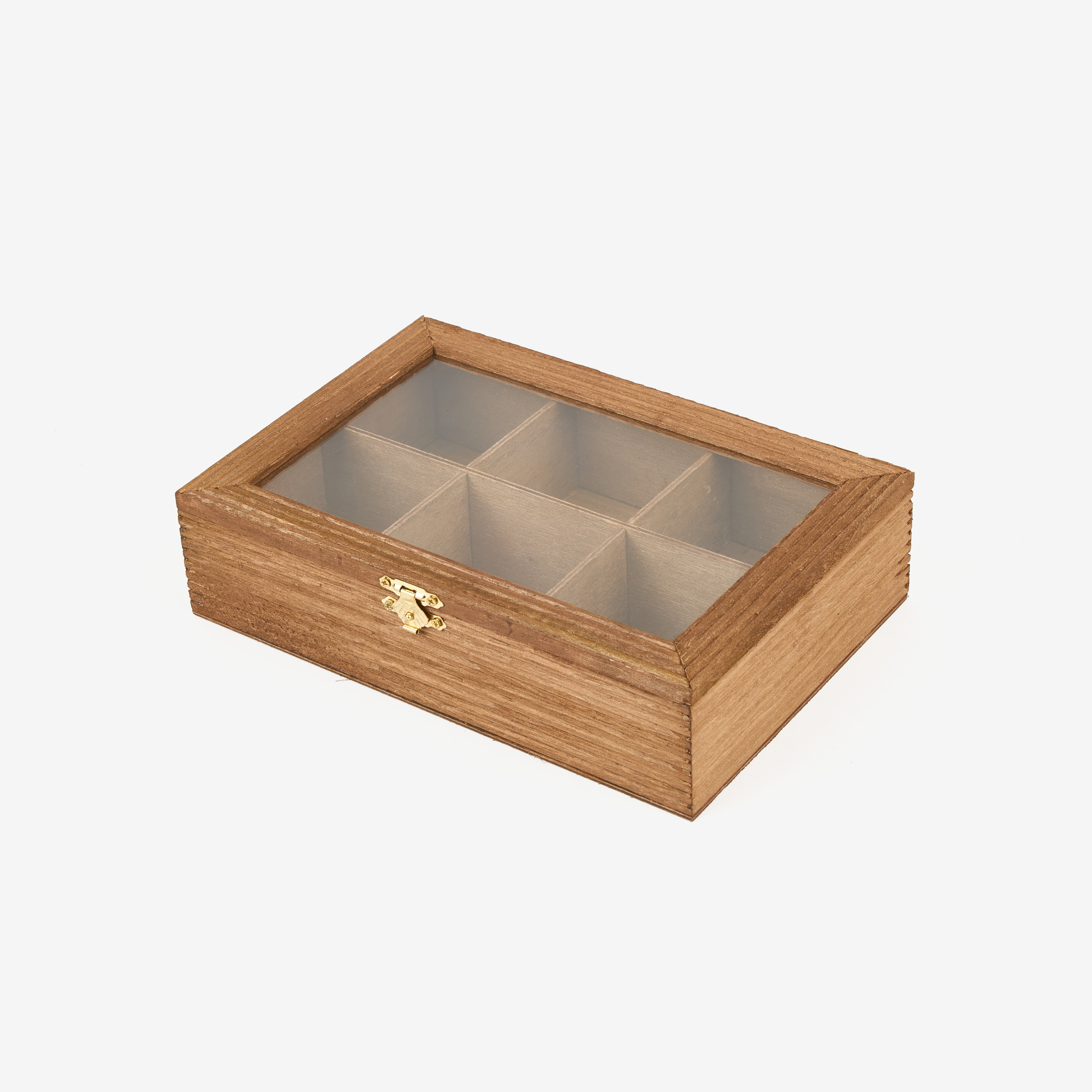 Caja para infusiones de madera 24x16x6cm