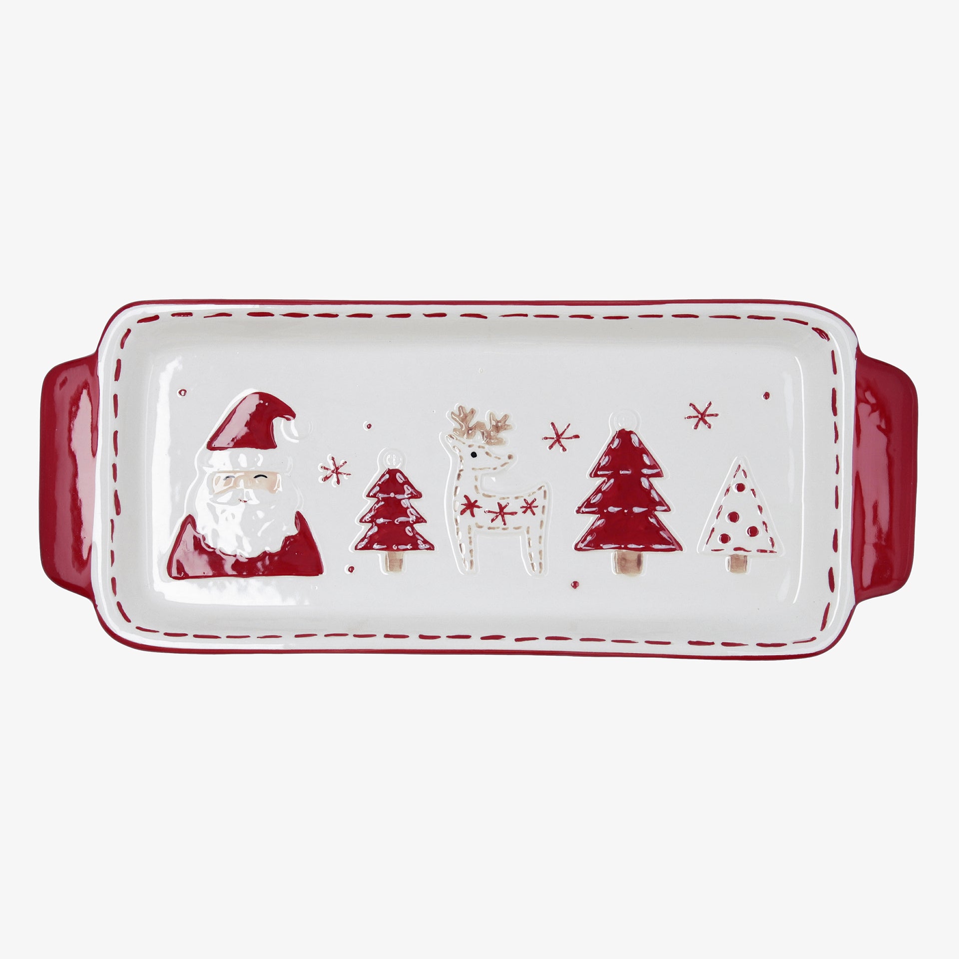 Bandeja de servir Santa de dolomita 38x16cm Clau&Chloe