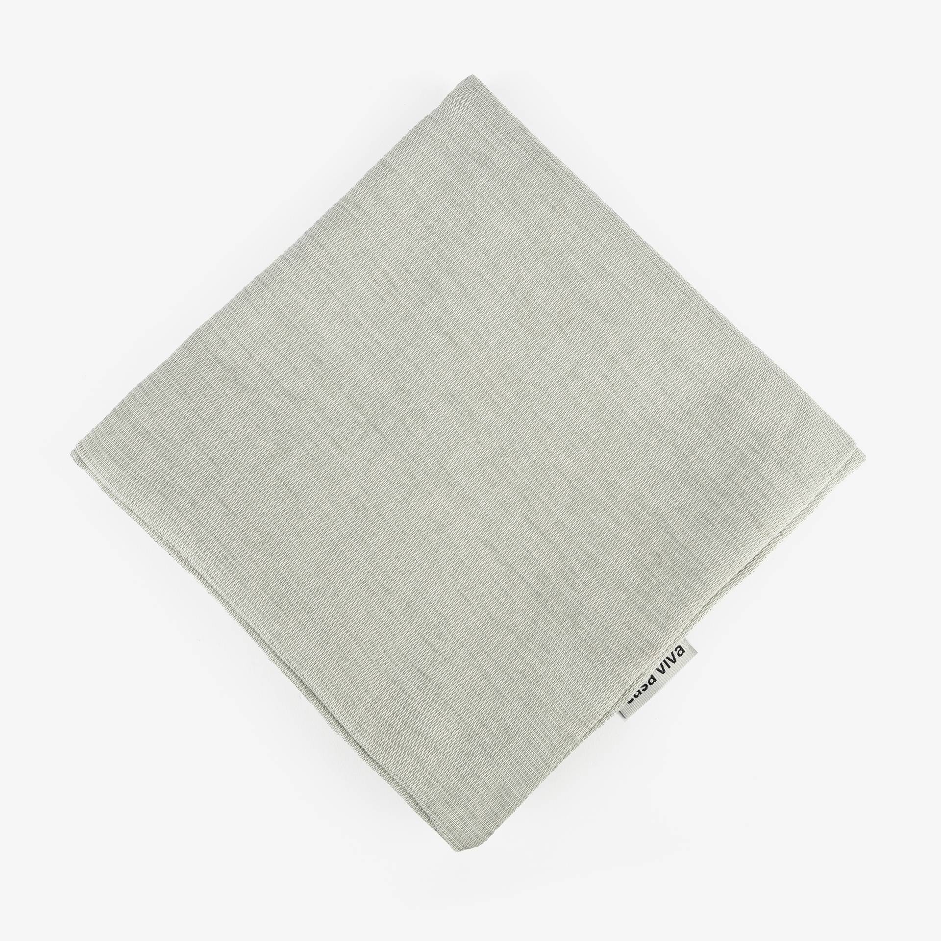 Funda de cojín exterior de algodón reciclado gris Siman 45x45cm