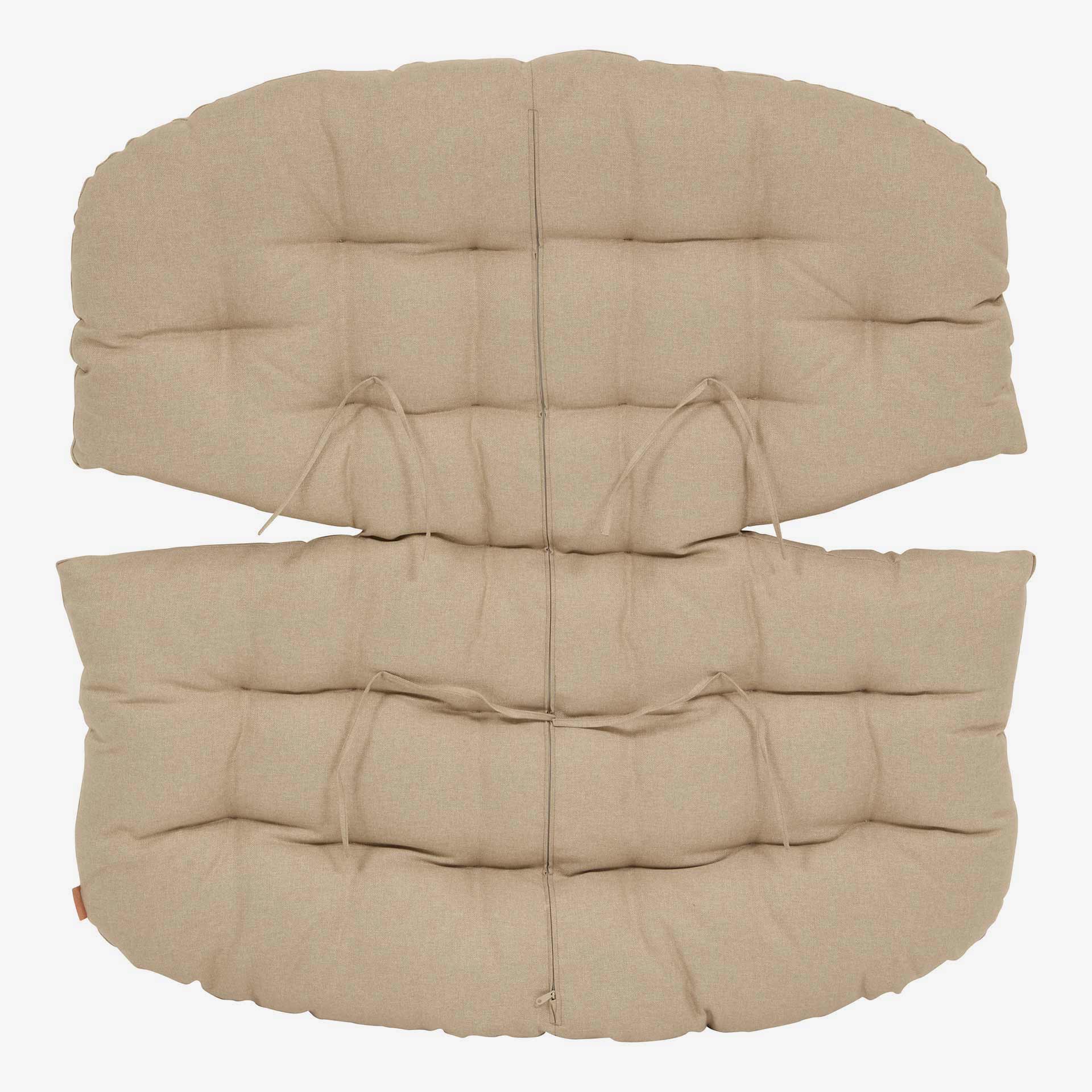 Mecedora de jard&iacute;n de acero verde Paolux 96x109x83cm