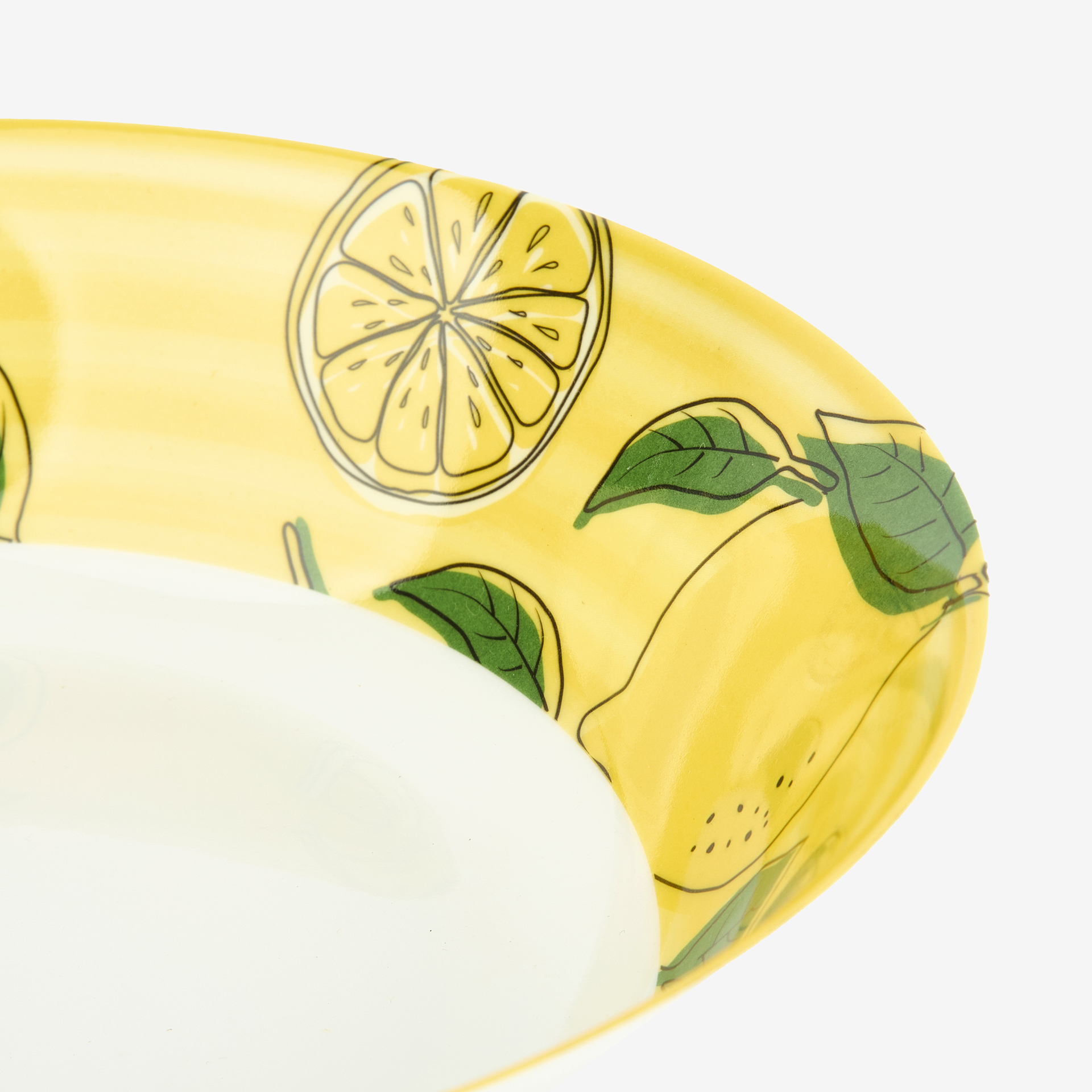 Plato hondo de melamina Lemon &Oslash;20cm