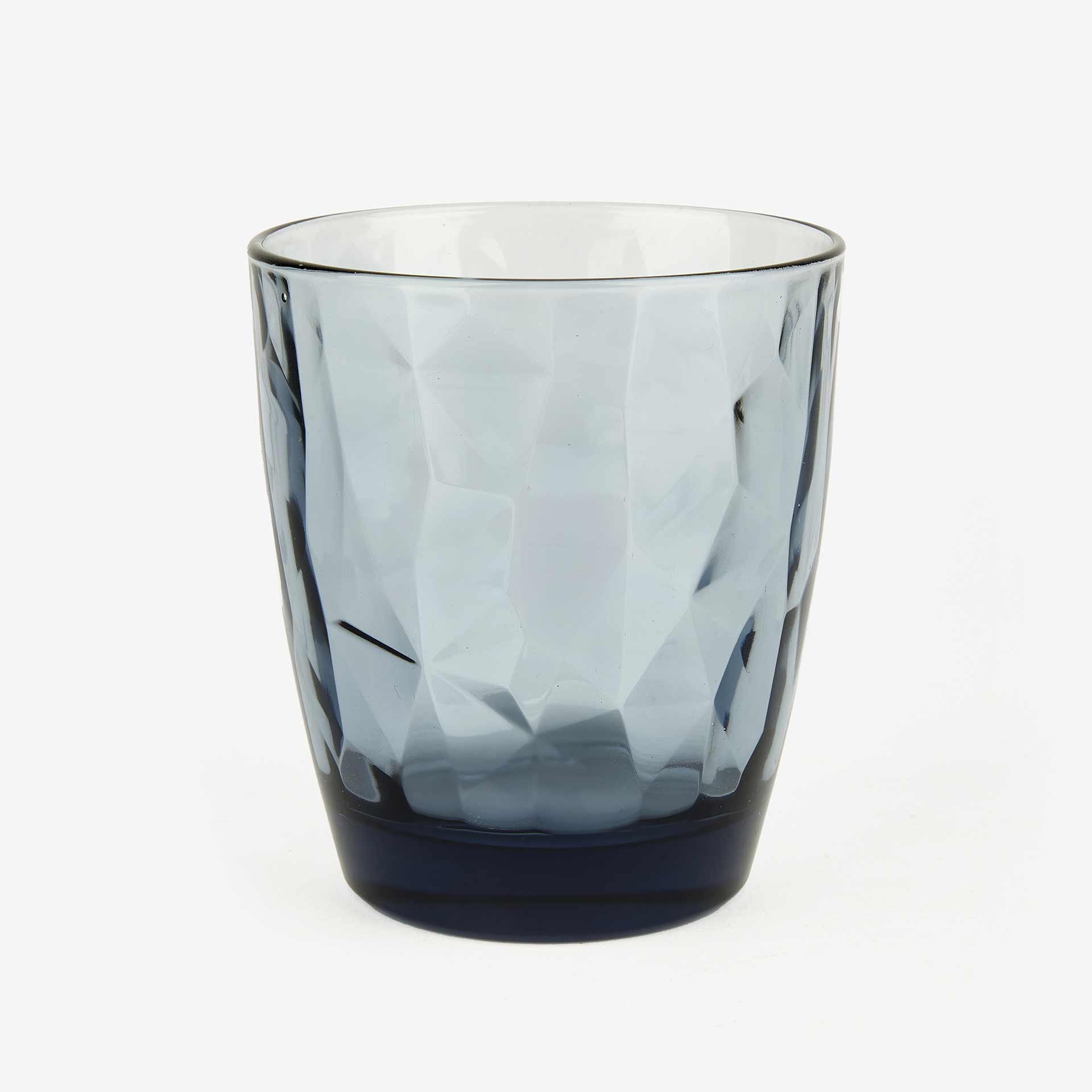 Vaso azul de 39cl Blue Diamond Bormioli 