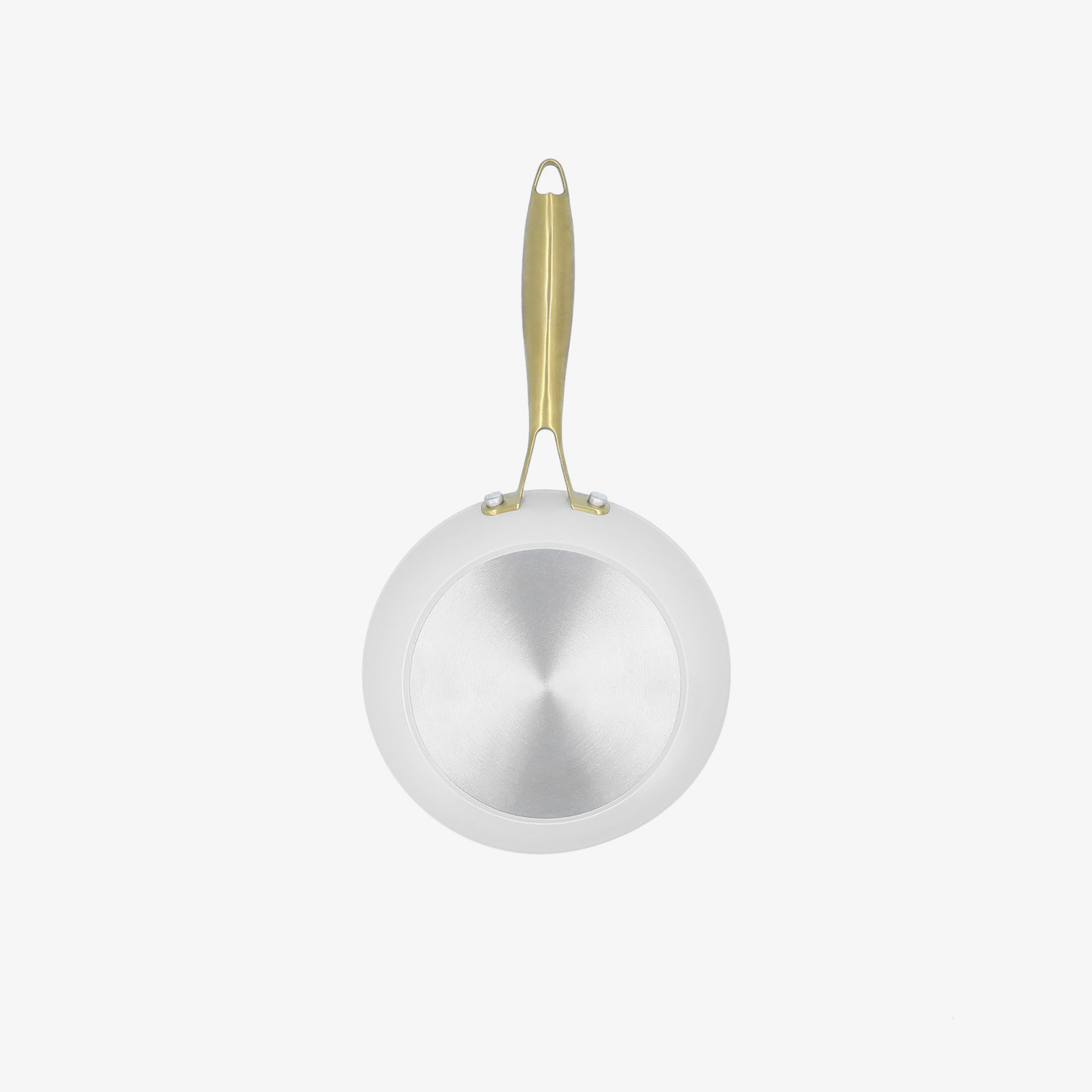 Sart&eacute;n gris claro de aluminio forjado Bruma 20cm