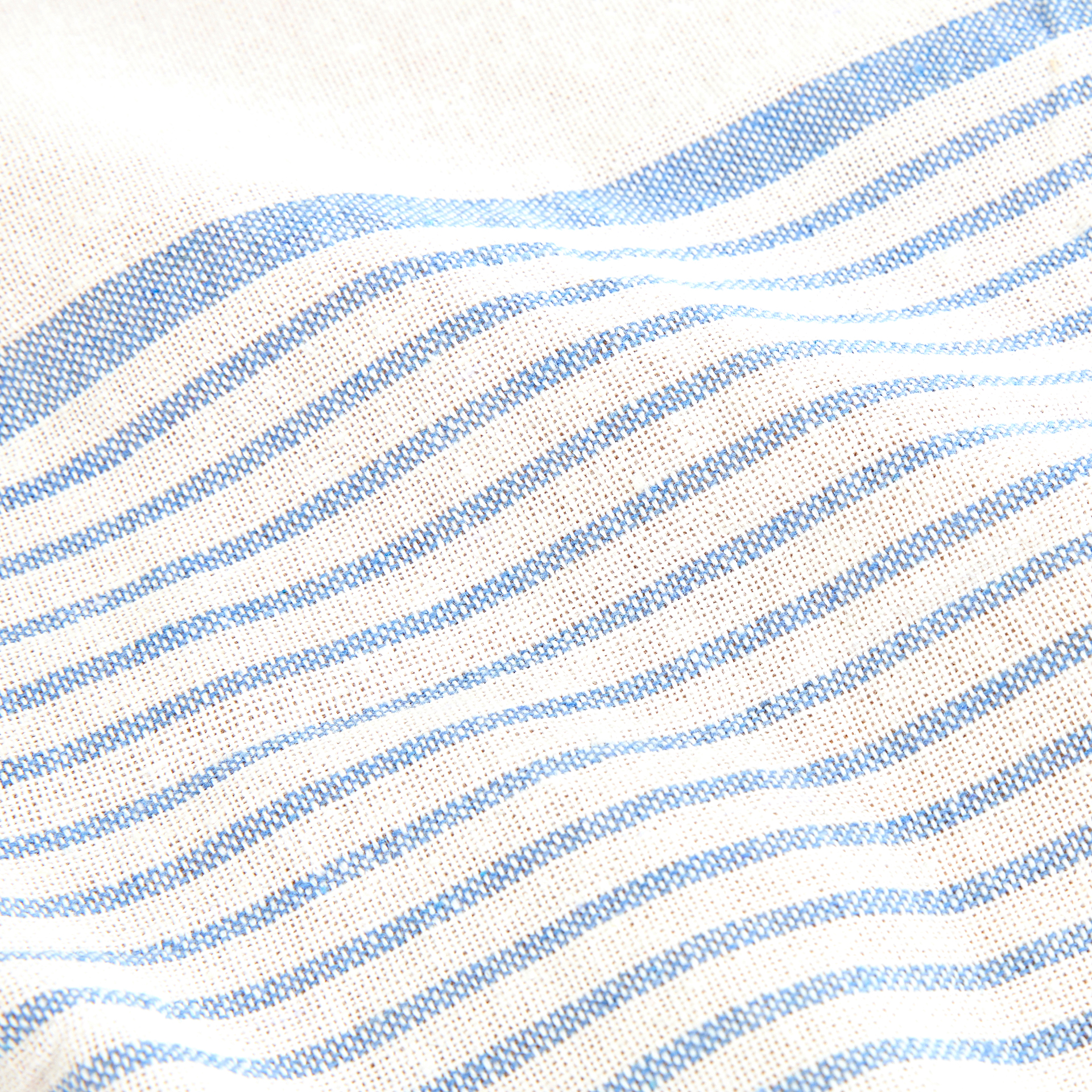 Mantel de algod&oacute;n rayas azules Sorrento 150x200cm