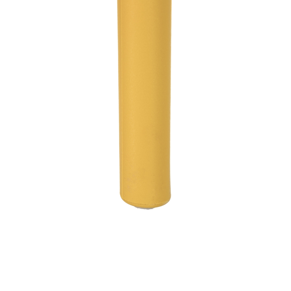 Set de 4 sillas de comedor amarillo Marin 43x53x85cm