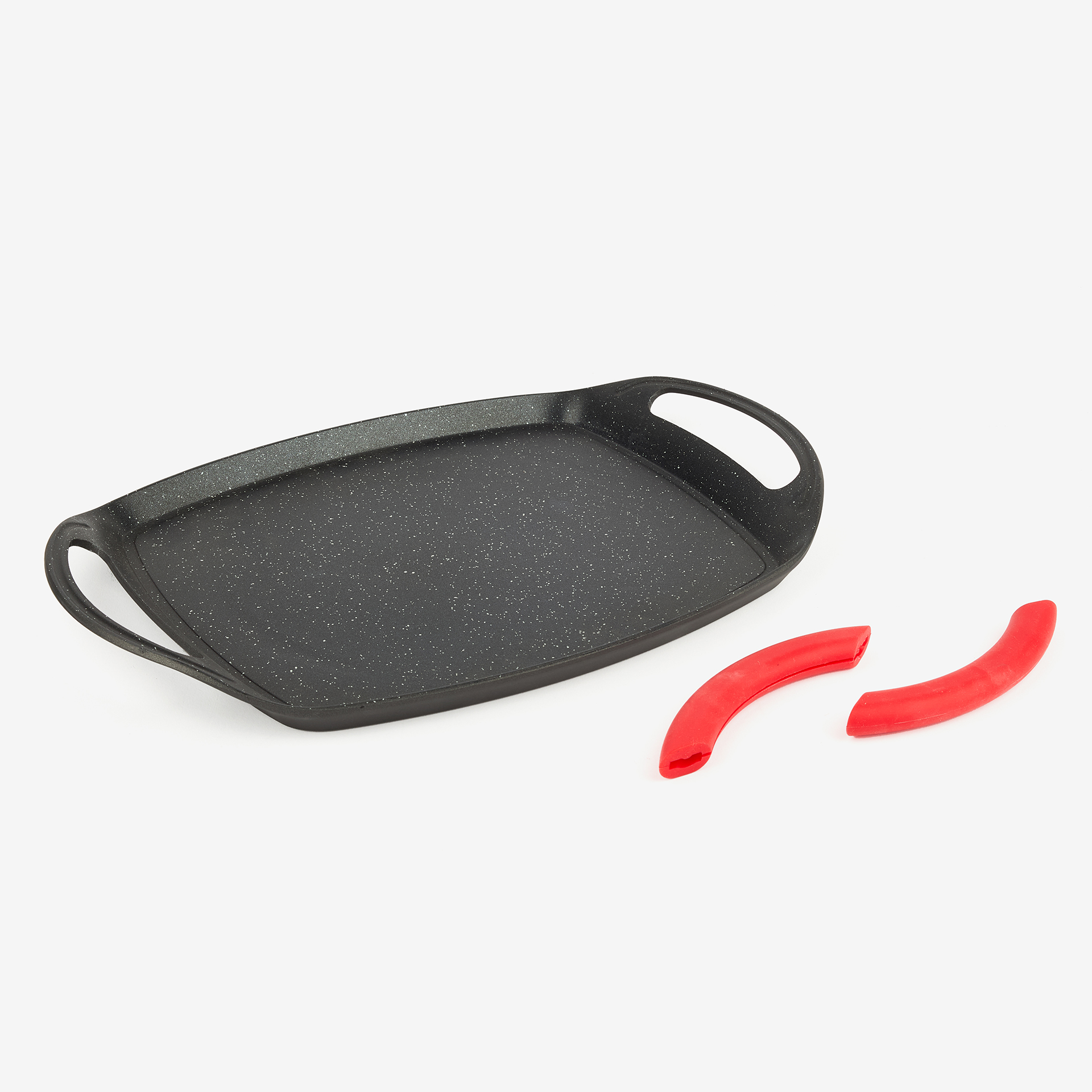 Plancha asadora apta para inducci&oacute;n 36x24x18cm