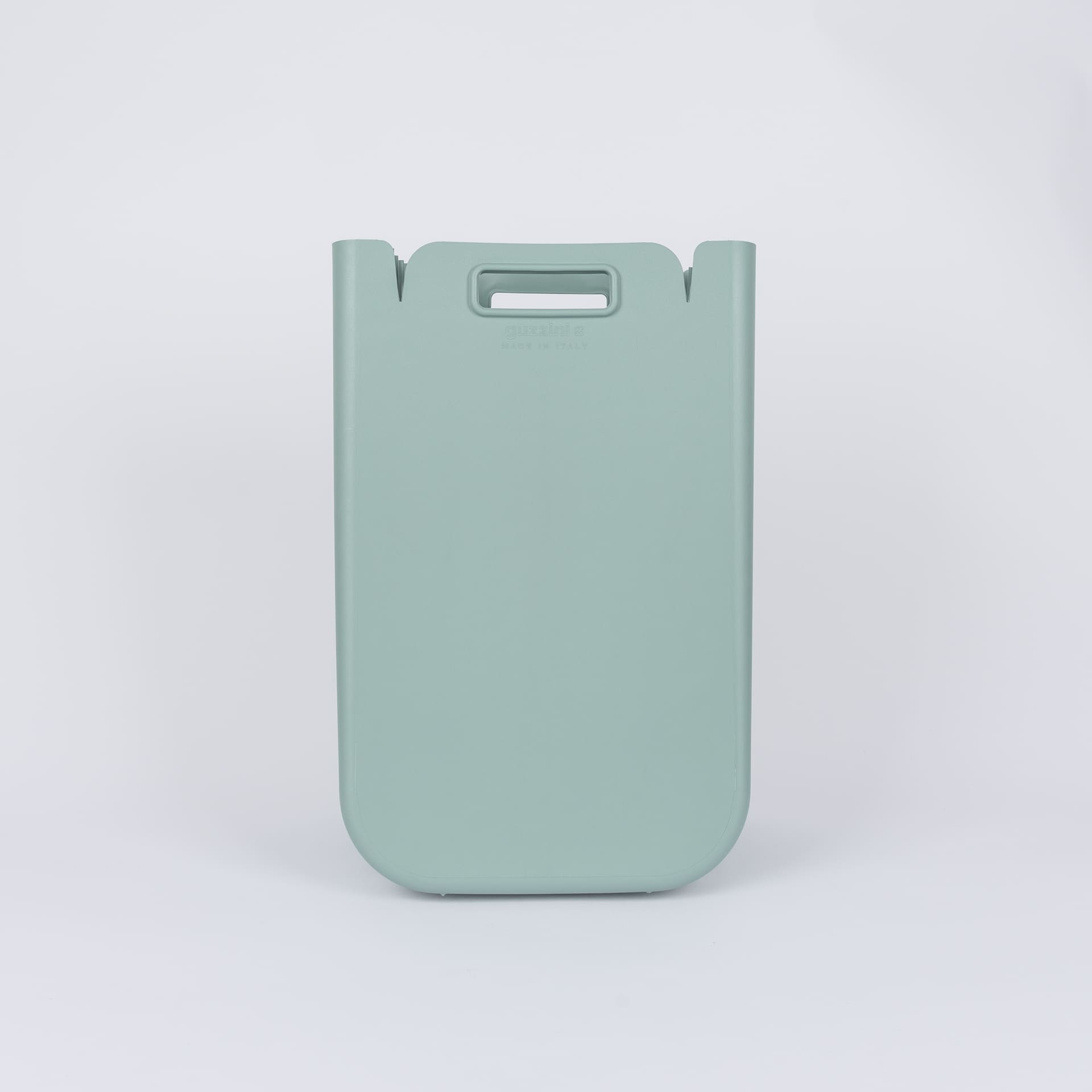 Cubo plegable de pl&aacute;stico para reciclaje verde - Guzzini