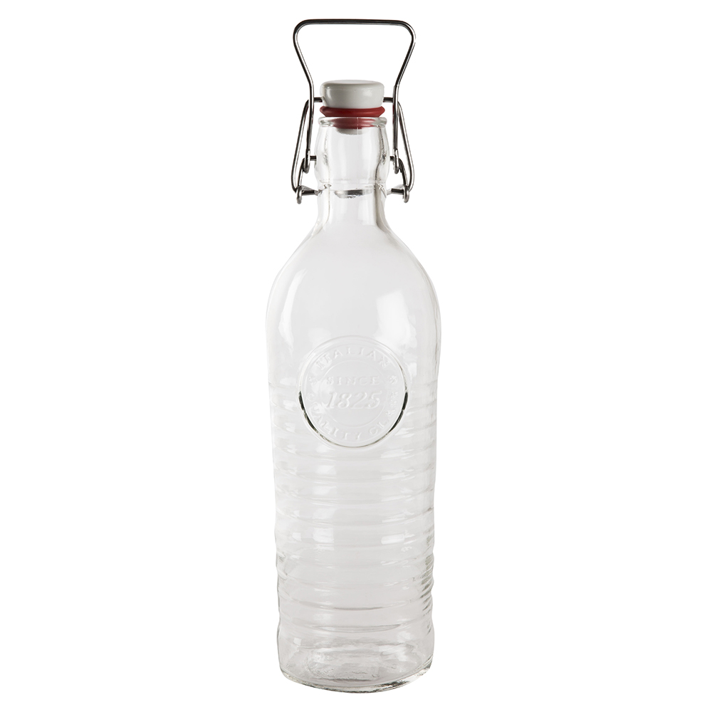 Botella de agua de vidrio Officina 1825 1,2L - Bormioli