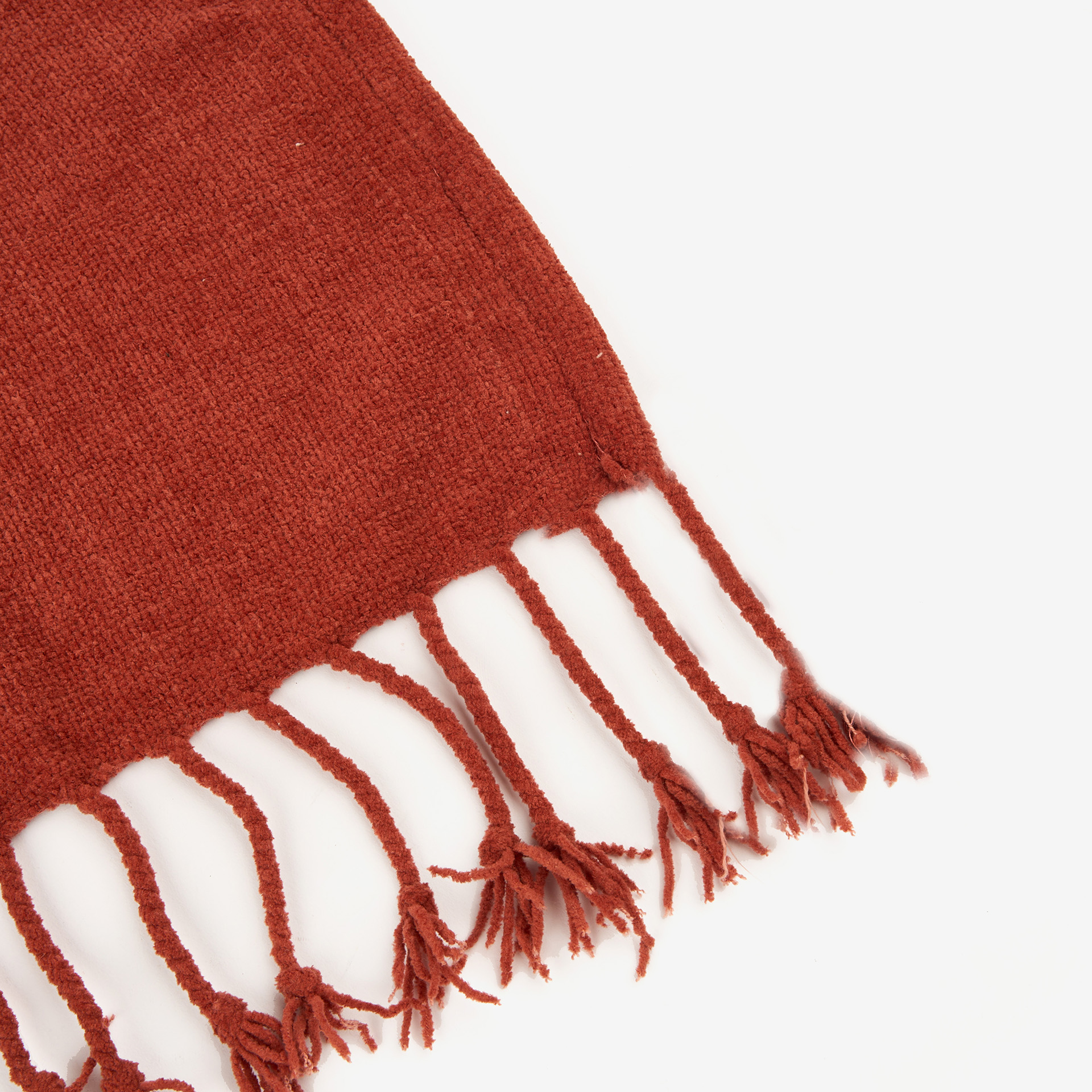 Plaid de chenilla cobre Kordon160x130cm