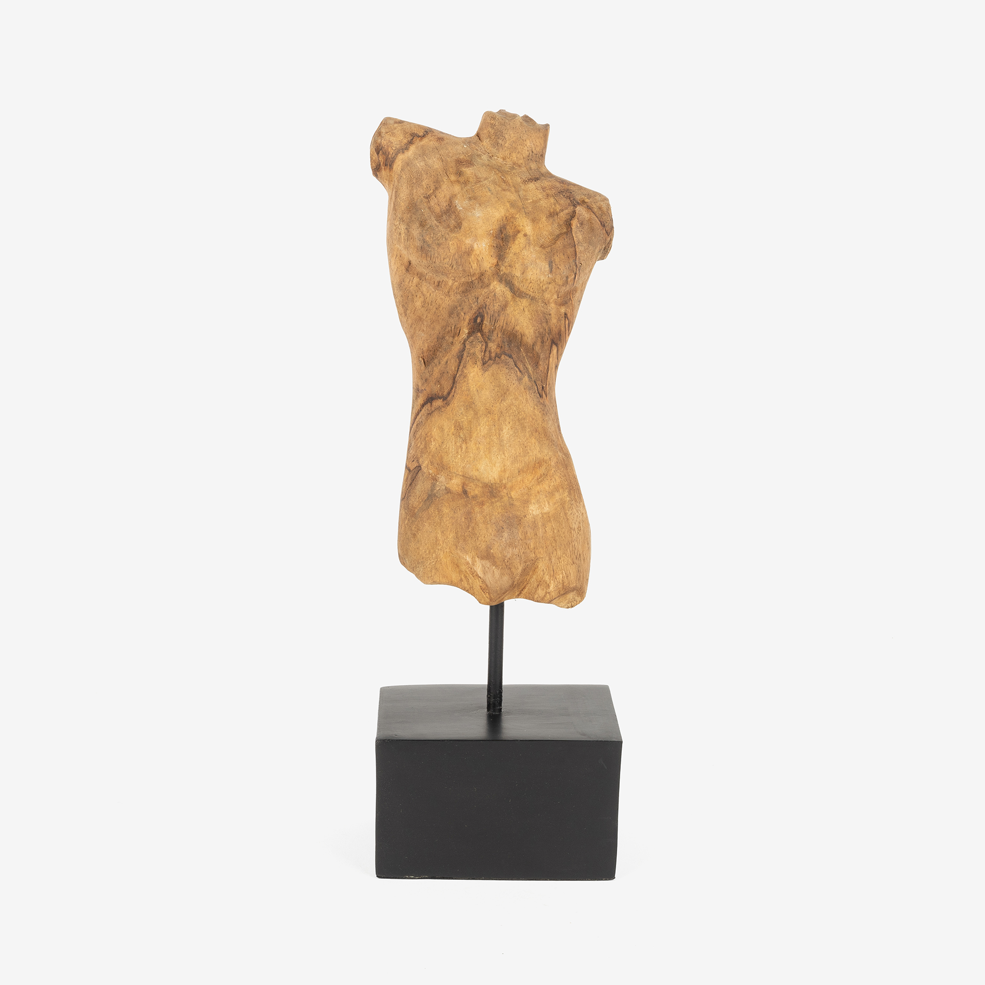 Figura decorativa de madera de mango Body Sir 38,5cm