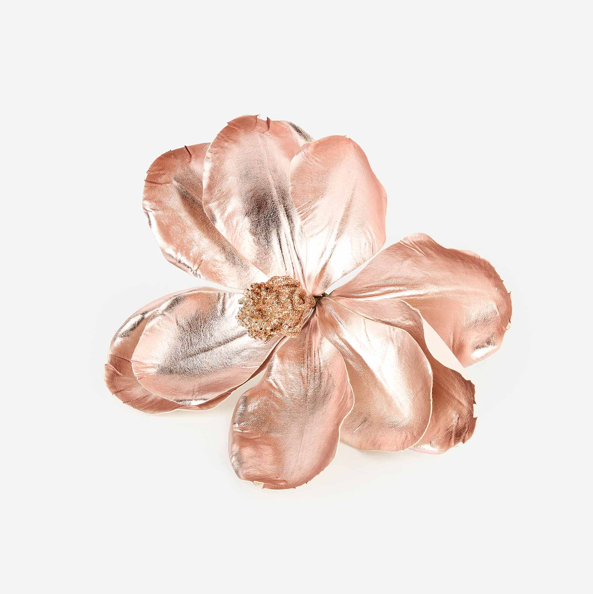 Magnolia rosa con clip de 22cm