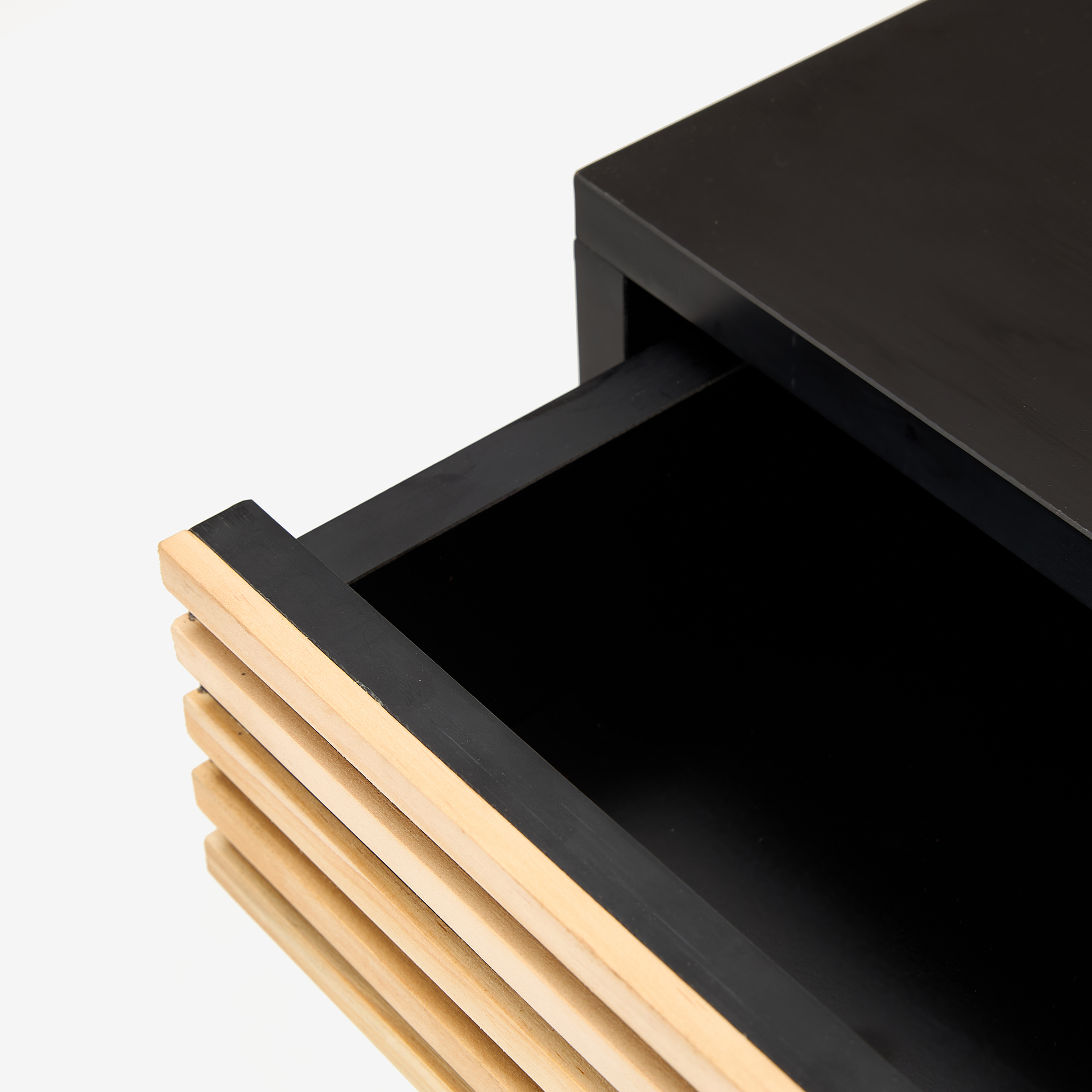 Escritorio de madera MDF y metal Bika 100x40x80cm