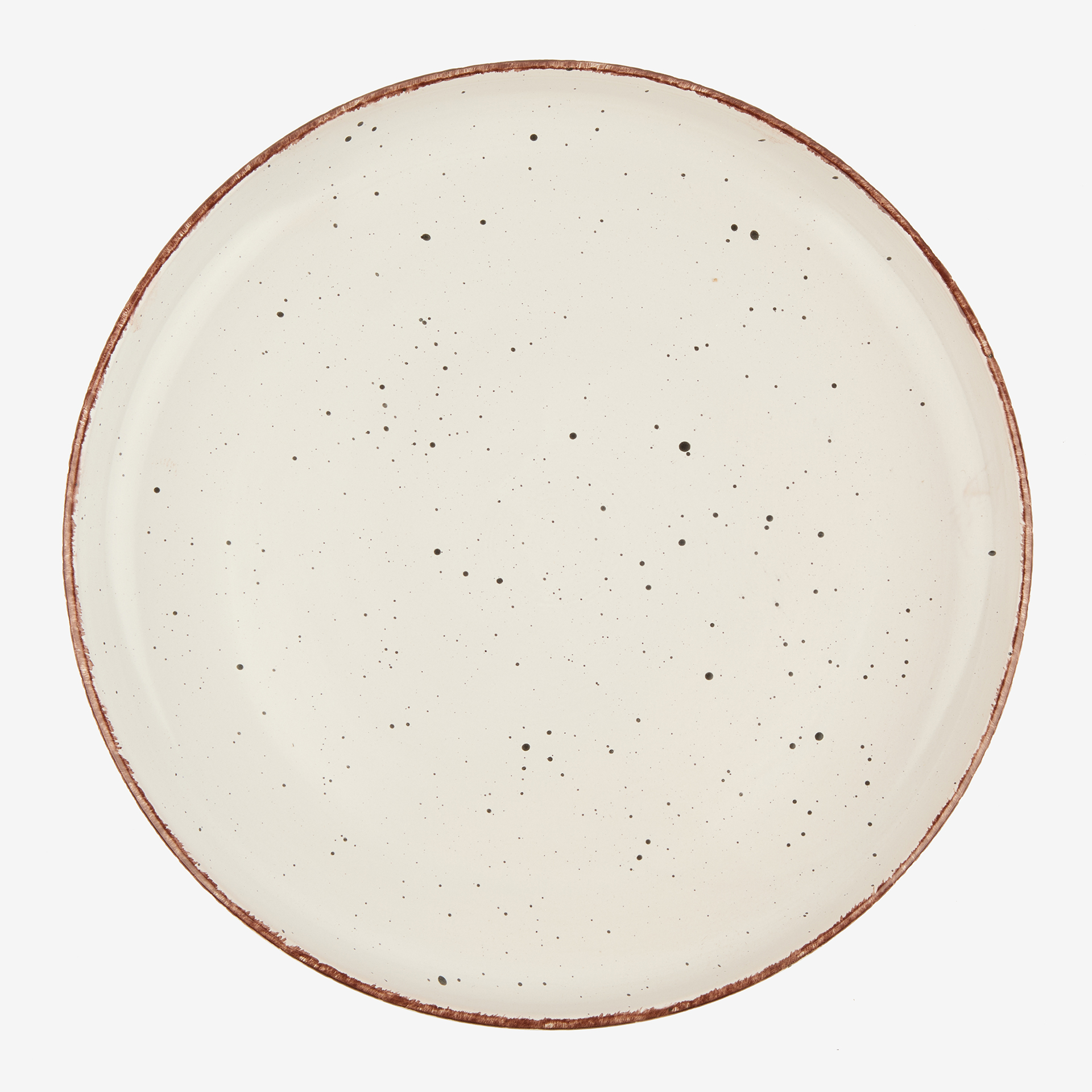Vajilla de 12 piezas de cer&aacute;mica beige Iria