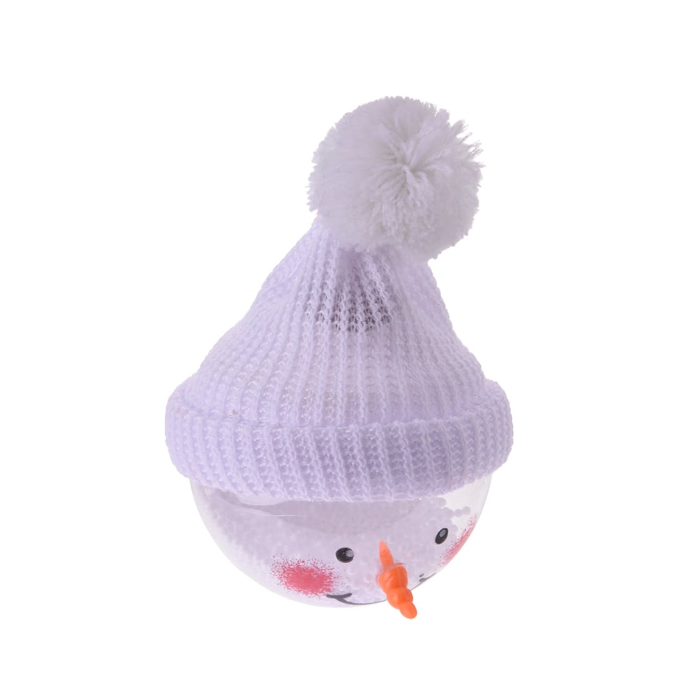 Bola decorativa muñeco nieve Ø8cm varios modelos