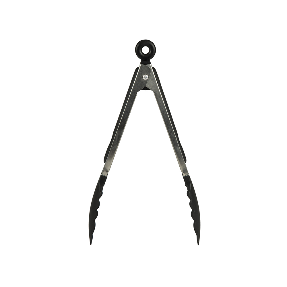 Pinzas de cocina de silicona y acero inoxidable 27cm