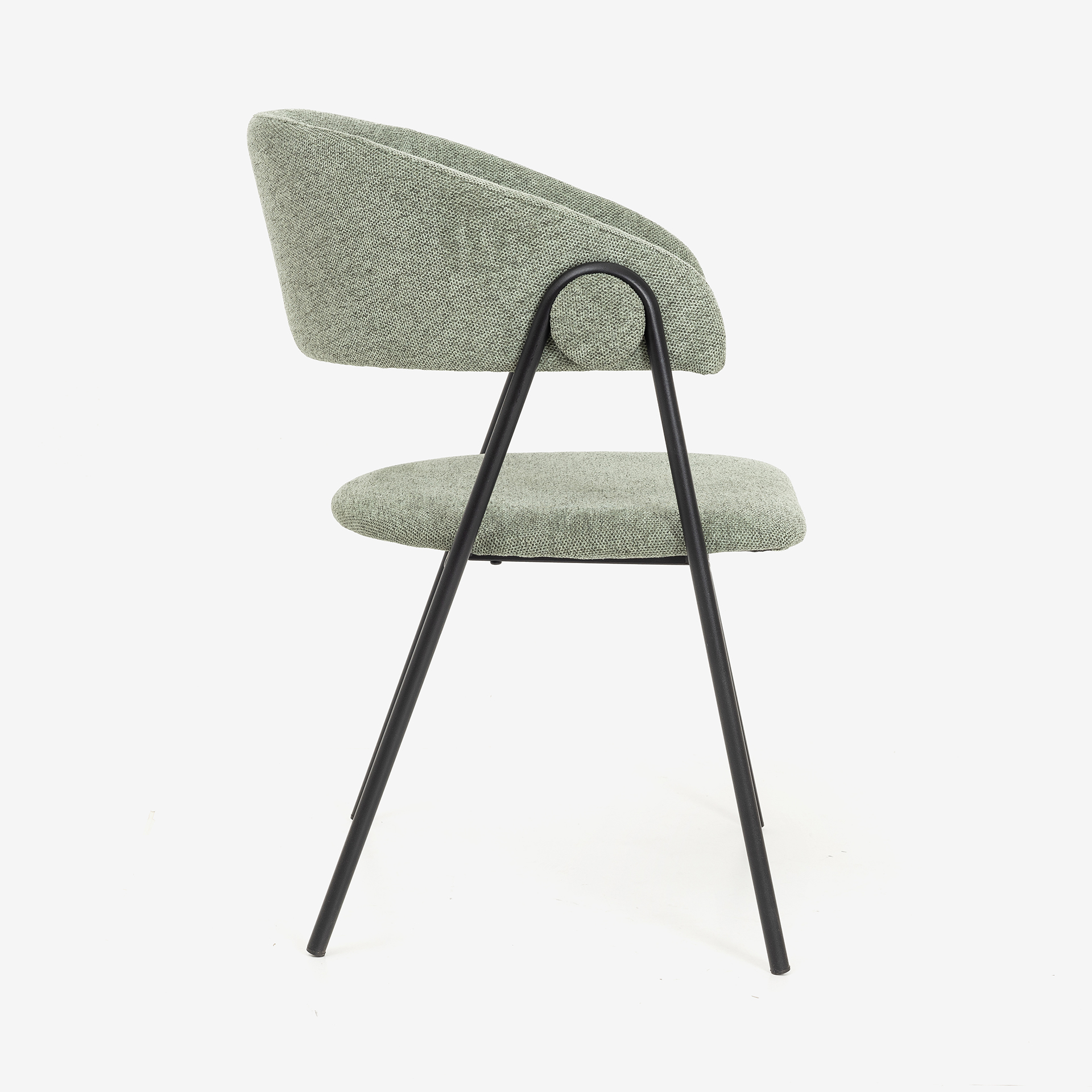 Silla de comedor verde Linda 55x57x82cm Clau&Chloe