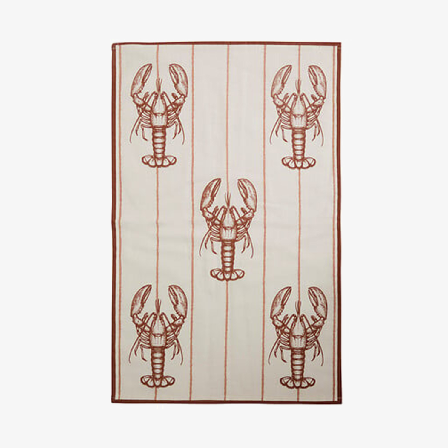Set de 3 pa&ntilde;os de cocina de algod&oacute;n mostaza 45x70cm