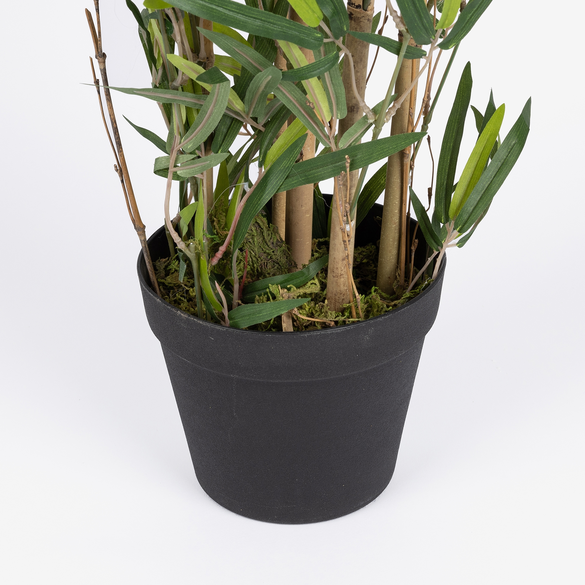 Planta de bambú artificial en maceta 98cm