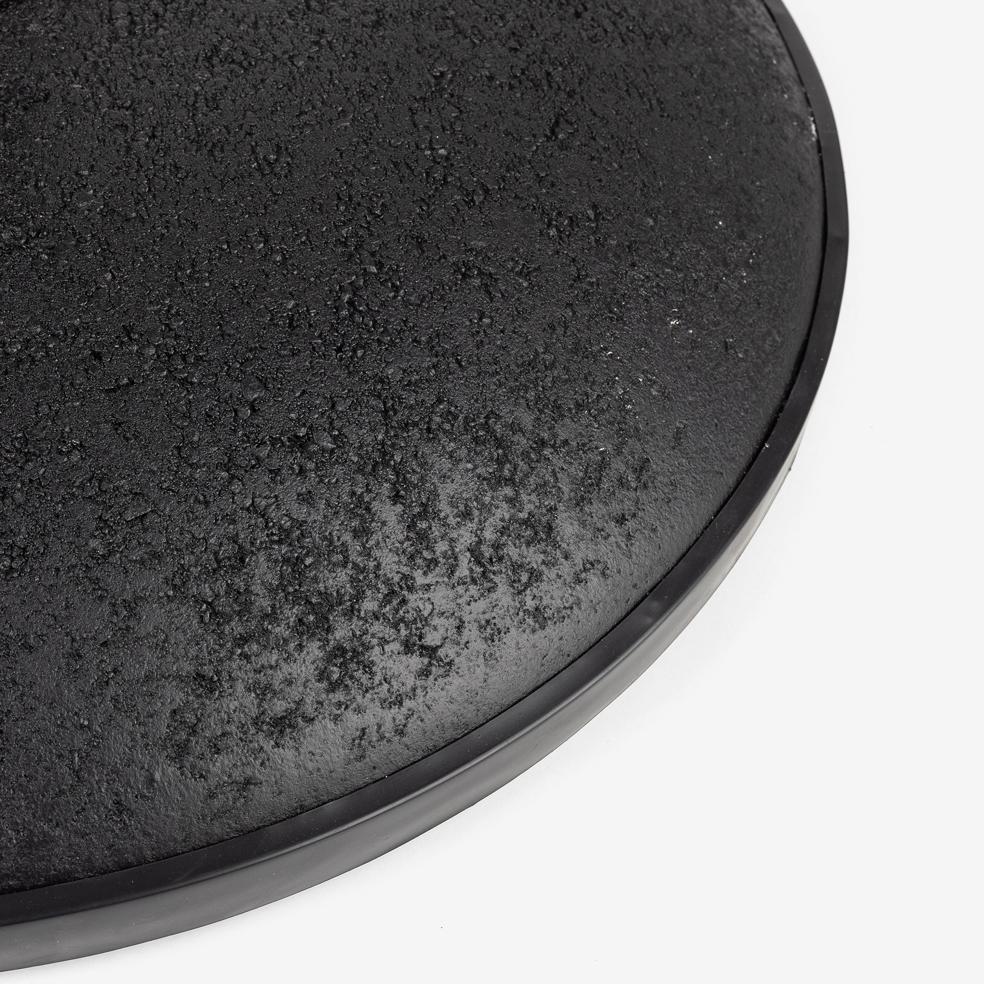 Pie para parasol negro de hormig&oacute;n 25kg &Oslash;50cm