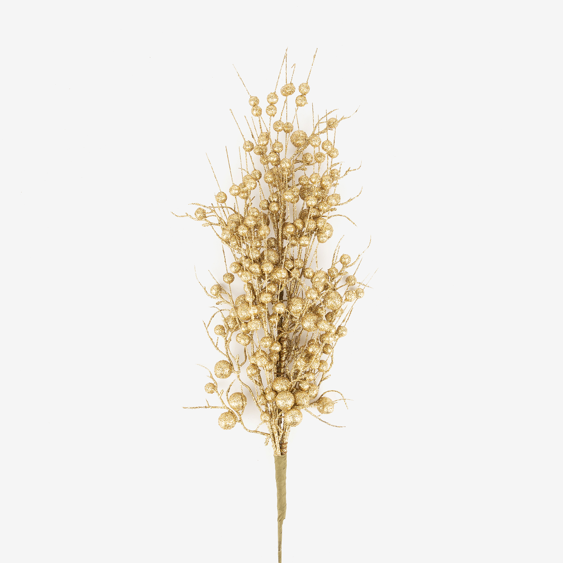 Rama decorativa dorada 78cm