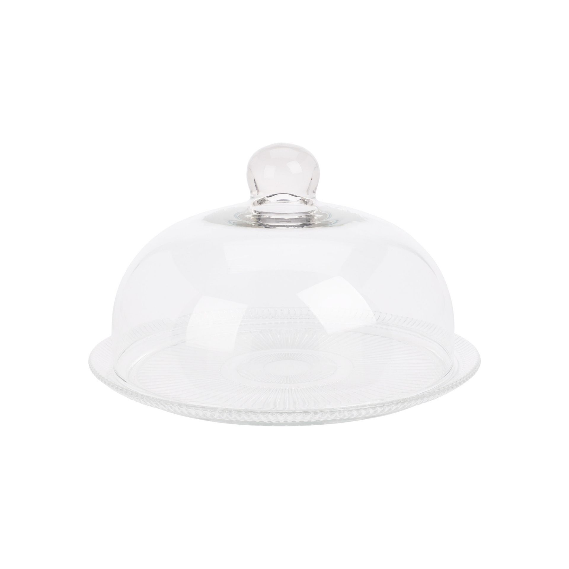 Tartera con tapa de cristal &Oslash;30x17cm