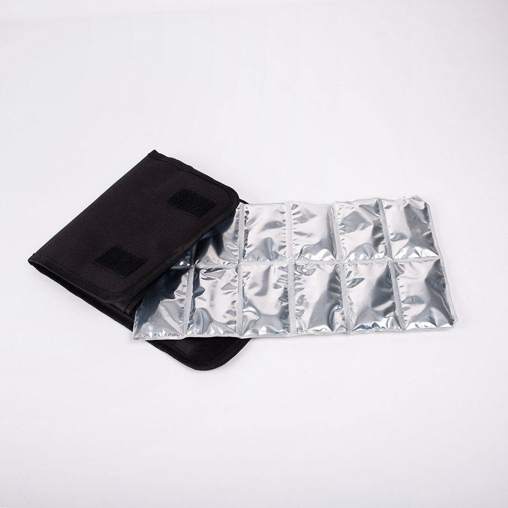 Conjunto de funda enfriadora y lámina antigoteo