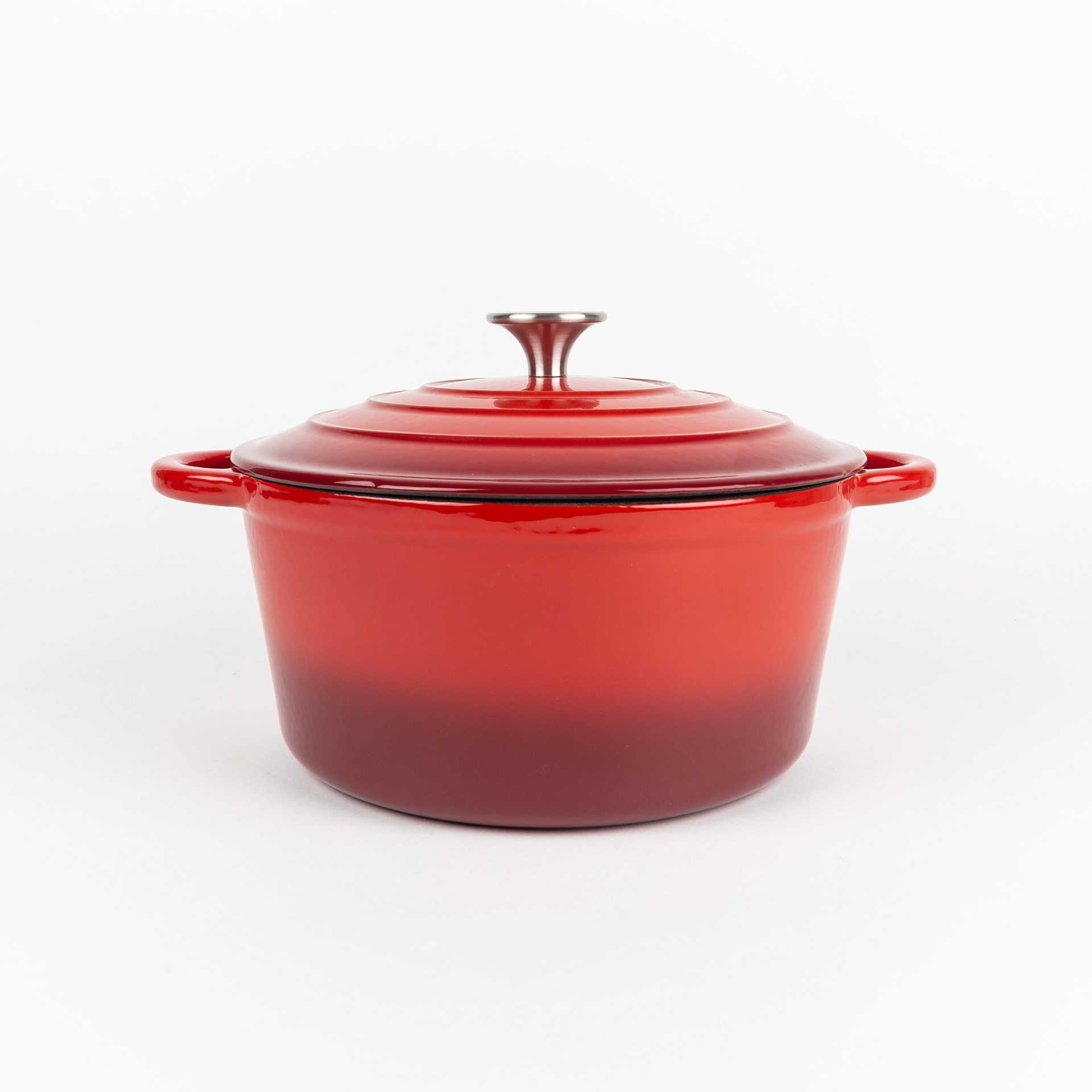 Olla roja de hierro fundido esmaltado Rauta &Oslash;24x11,5cm