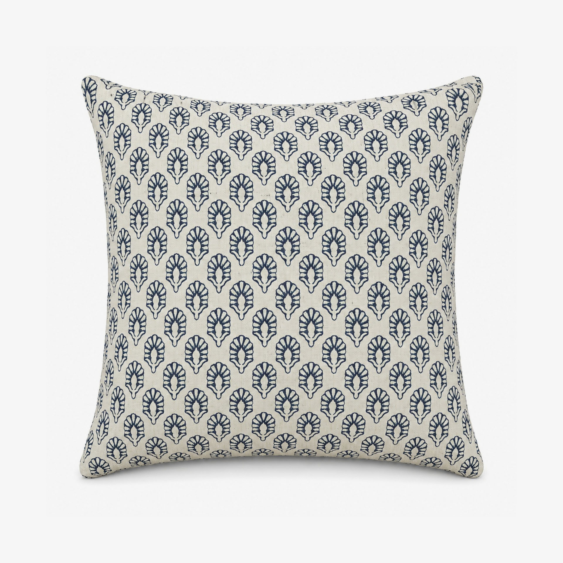 Funda de coj&iacute;n reversible amarilla de algod&oacute;n y poli&eacute;ster Sira 45x45cm
