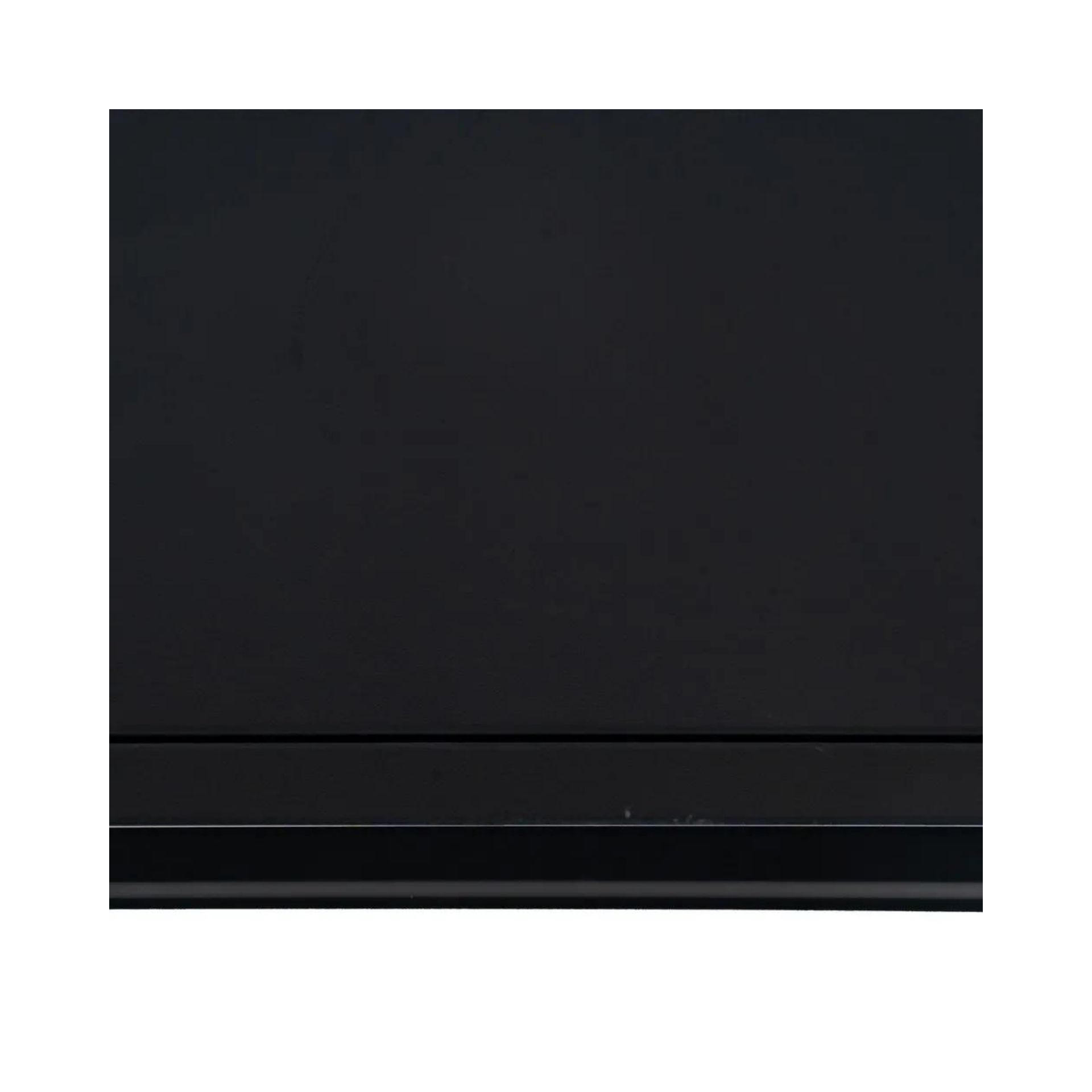 Consola de acero negro Calista 100x30x81cm