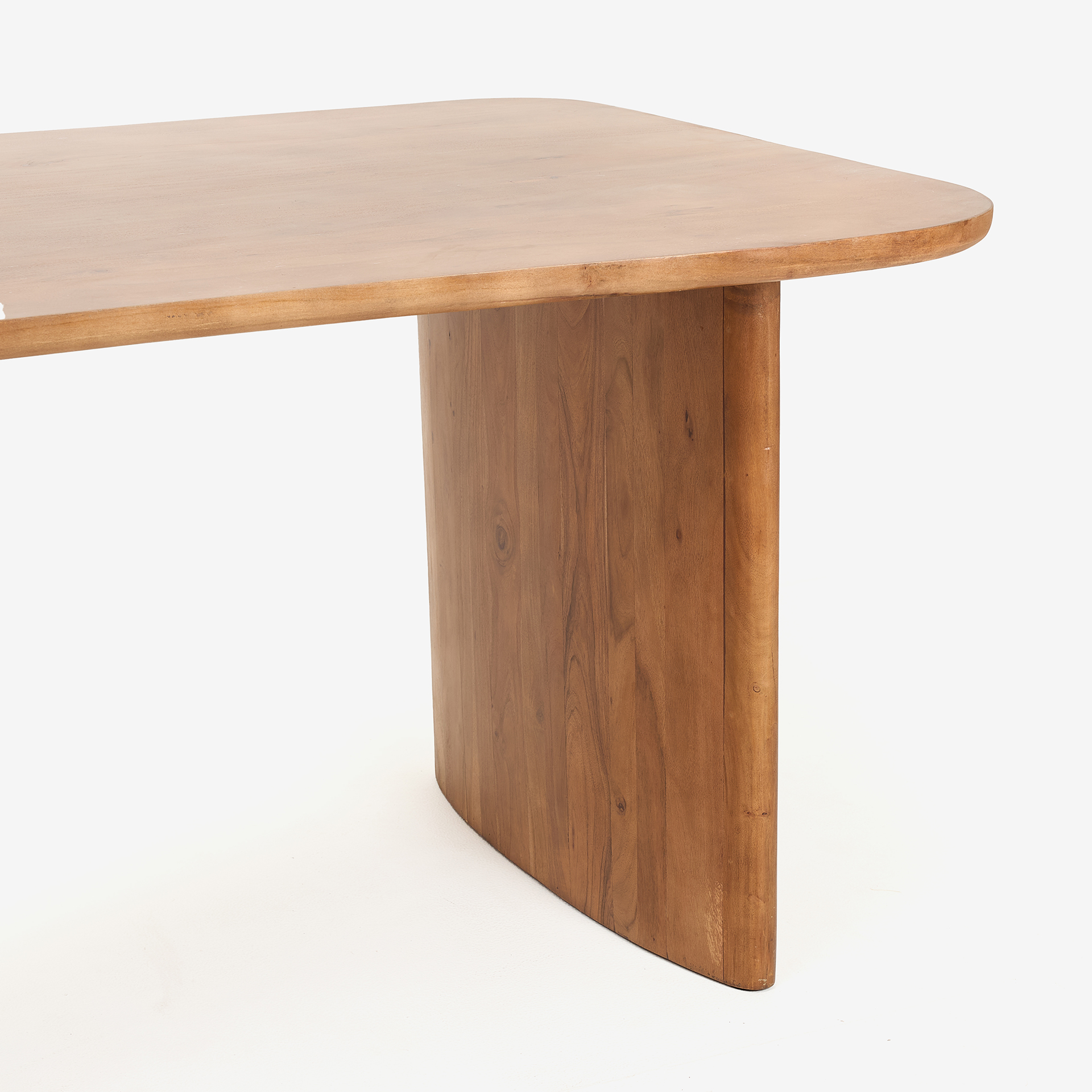 Mesa de comedor de madera acacia Napoli 200x100x76cm