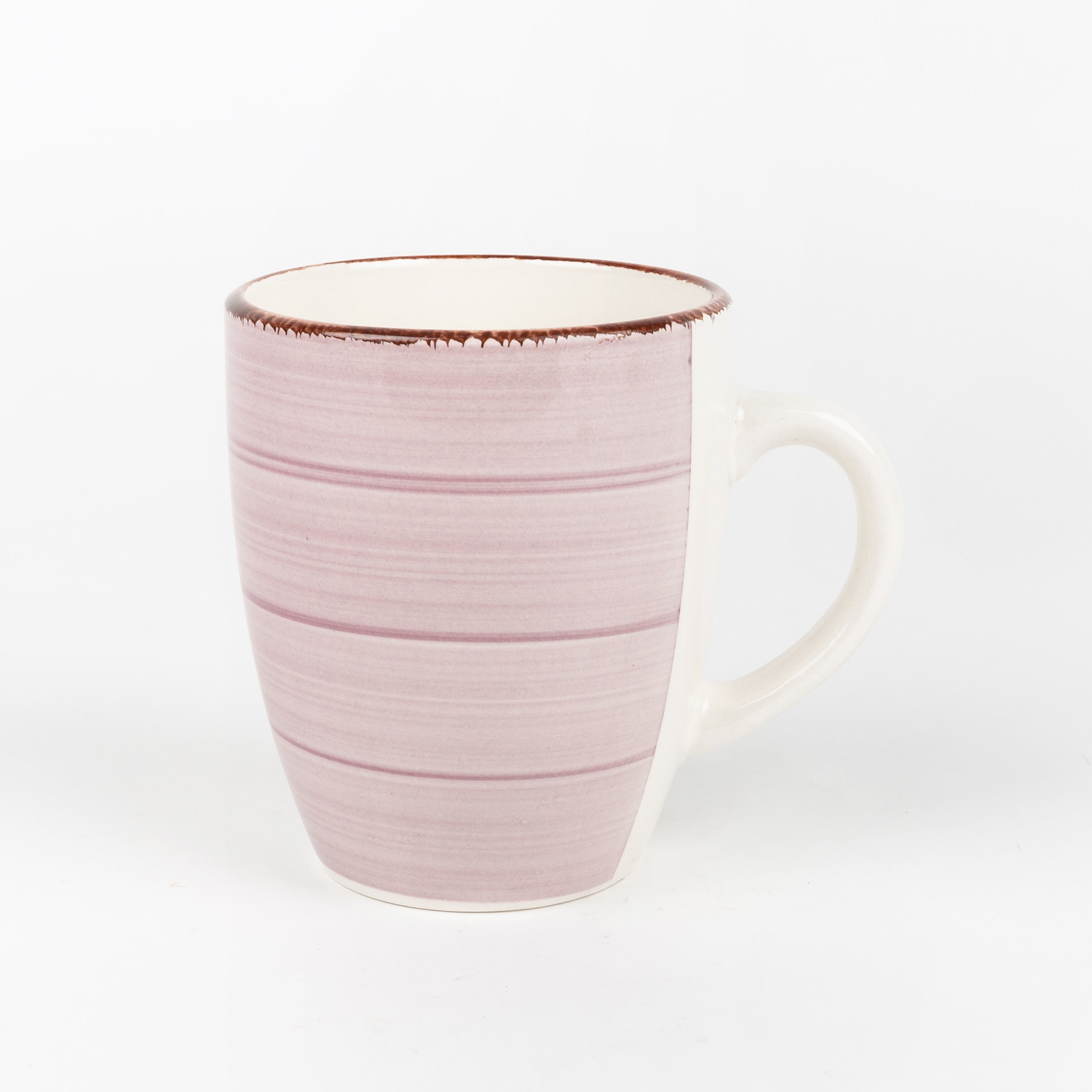 Taza rosa de gres Vita 35cl