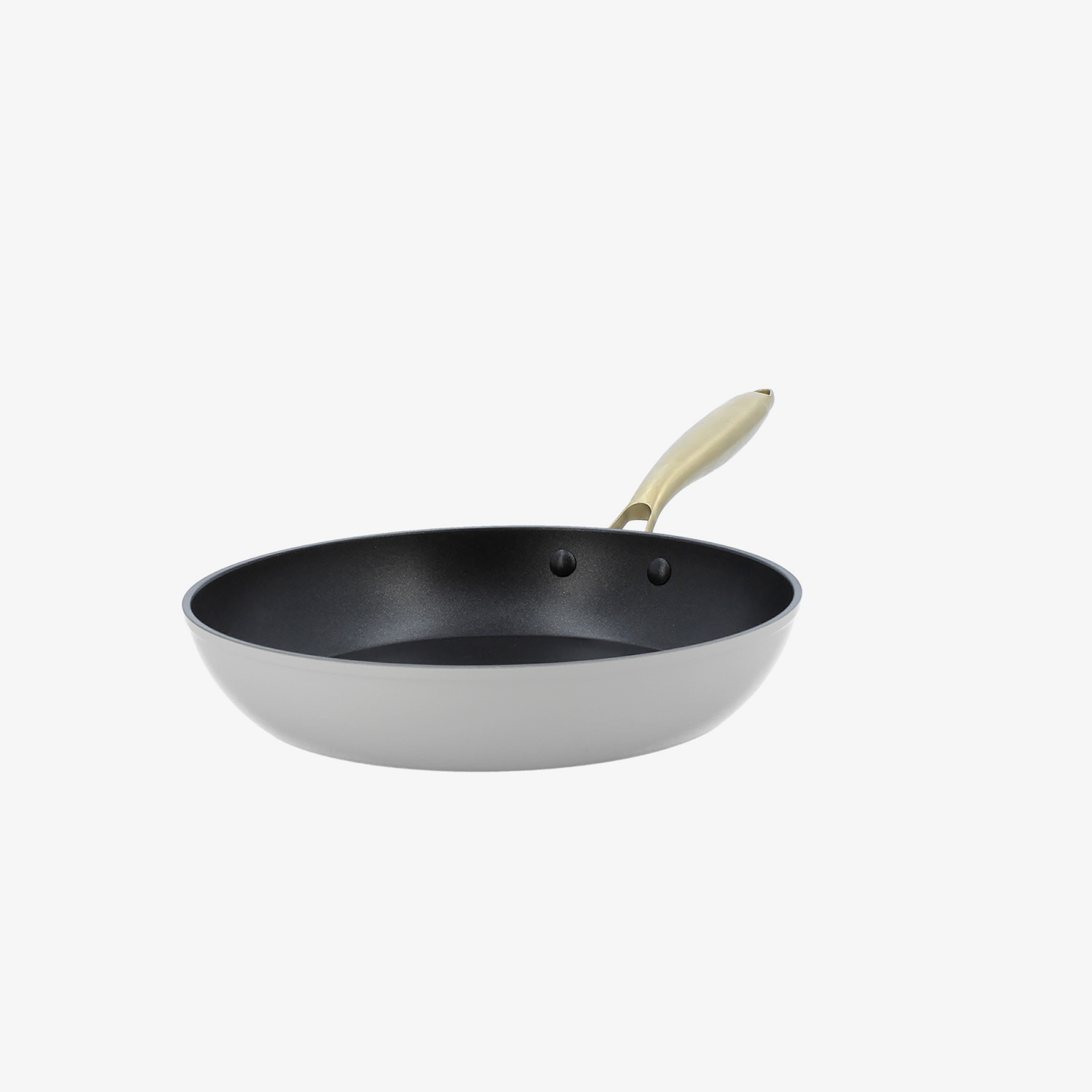 Sart&eacute;n gris claro de aluminio forjado Bruma 28cm