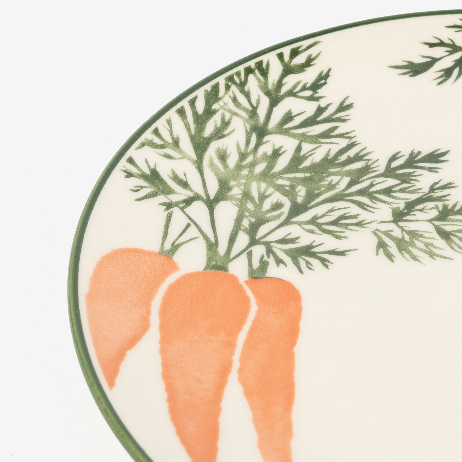 Vajilla de 18 piezas de porcelana Huerto