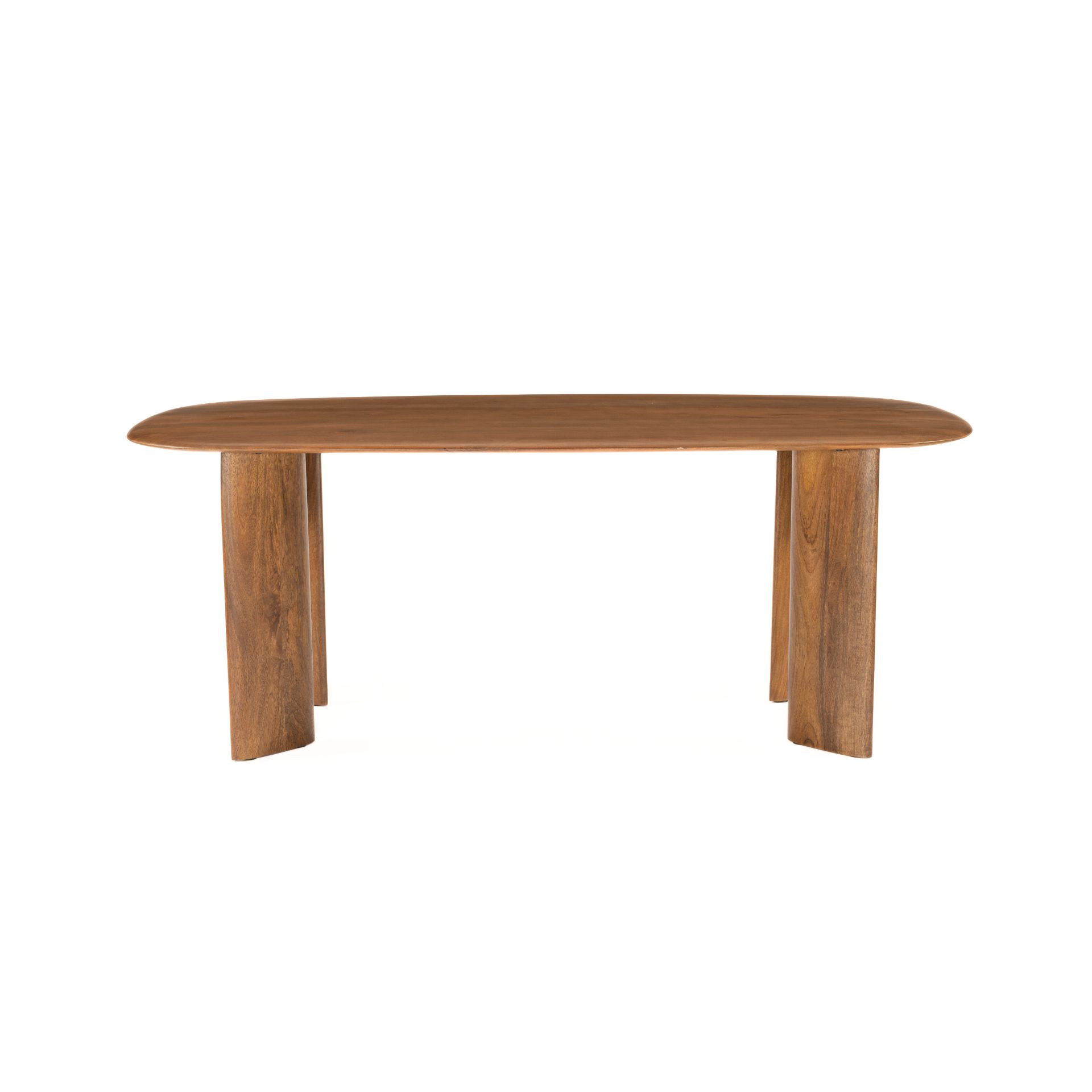Mesa de comedor de madera de mango Brislava 180x100cm Clau&Chloe
