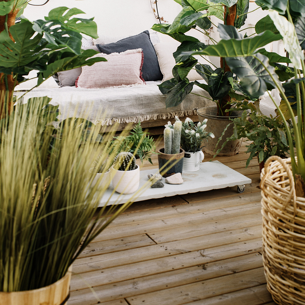 Ramo de hierba artificial