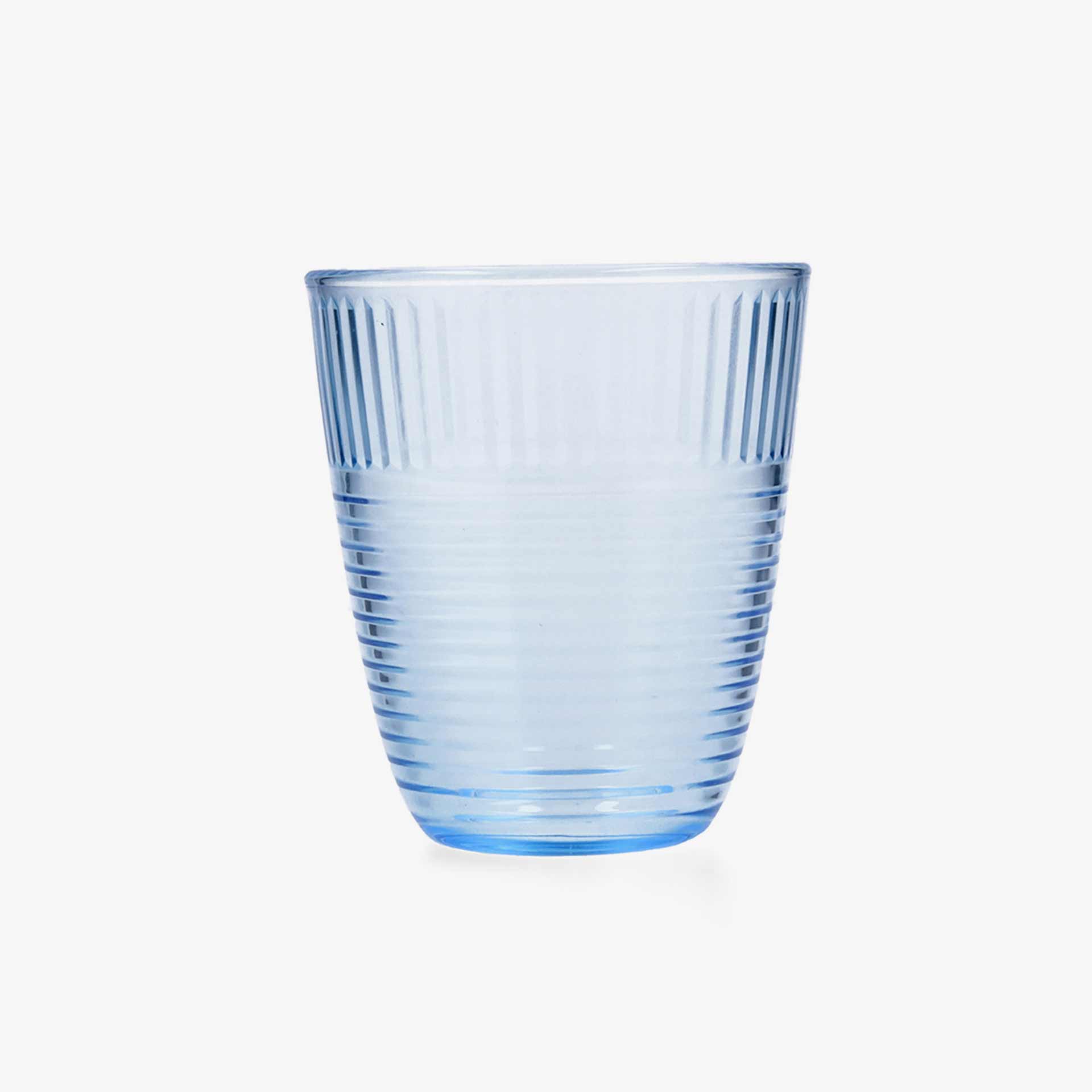Vaso de vidrio azul Velor 31cl