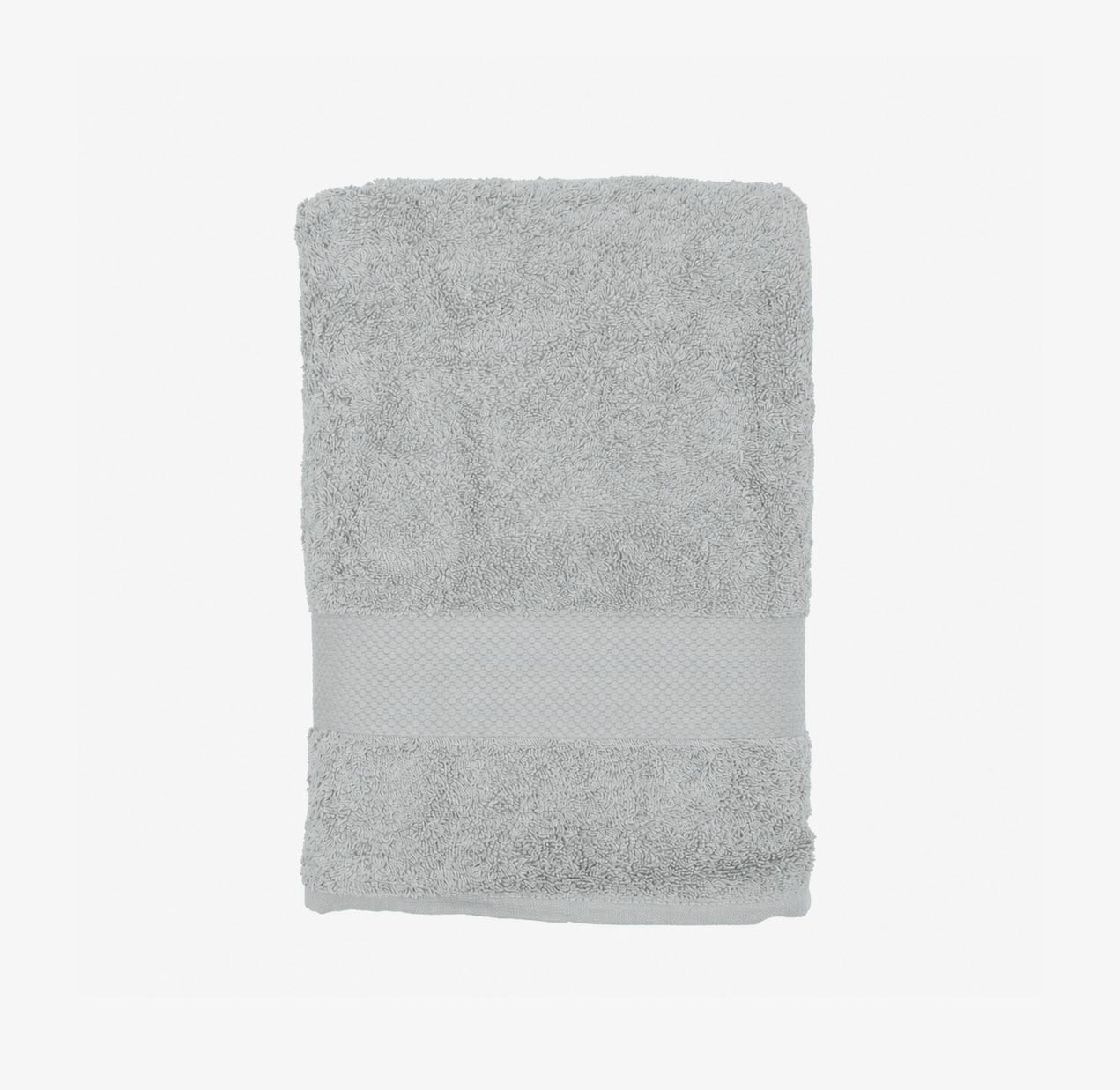 Toalla de lavabo de algod&oacute;n 100% gris Armon&iacute;a 50x100cm - 500 g/m&sup2;