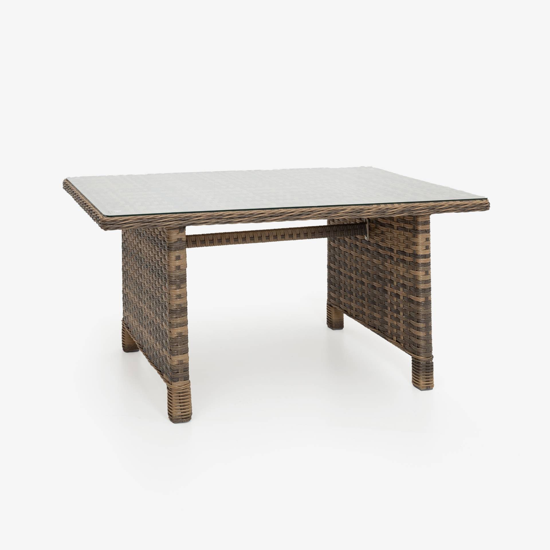 Set de jardín de 4 piezas de ratán sintético Lanai