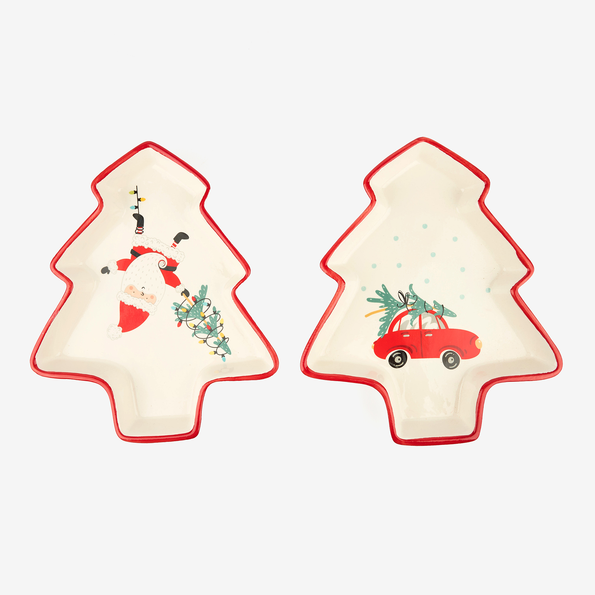 Christmas Tree Shaped Tray