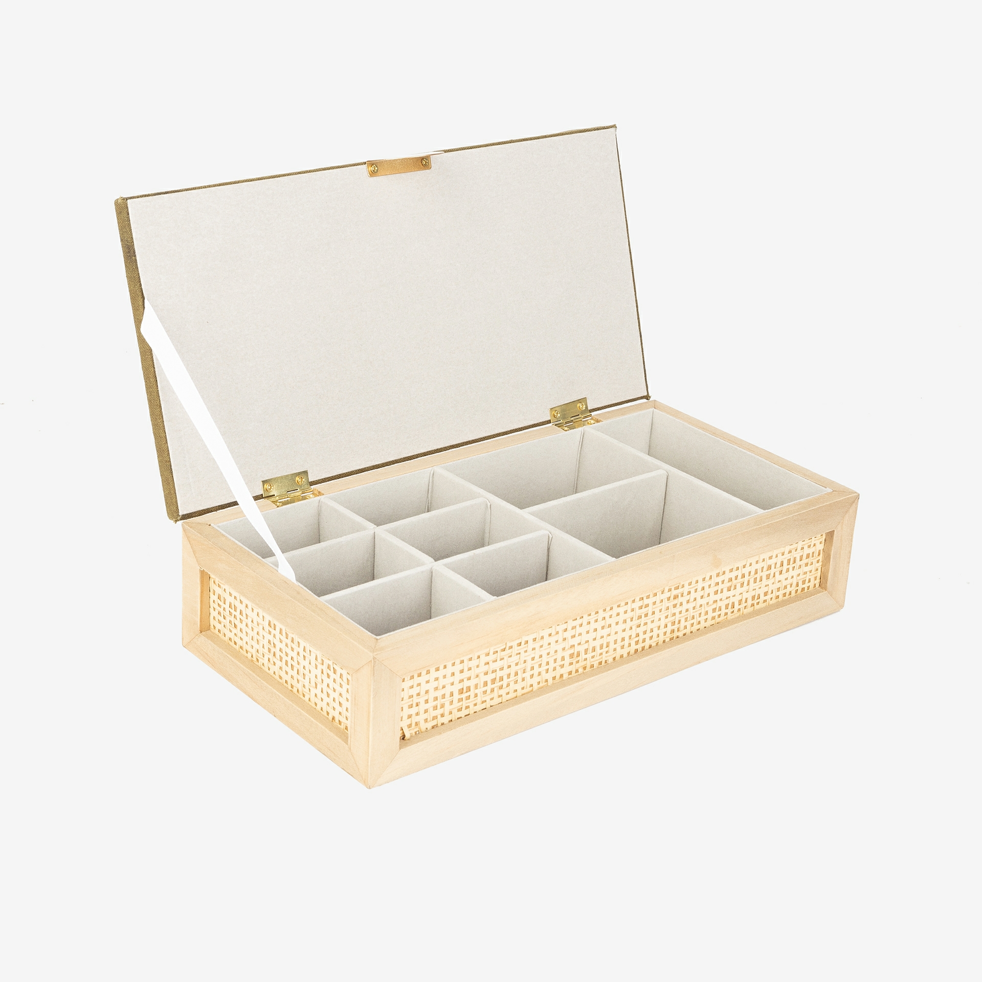 Joyero de madera 28x14x8cm