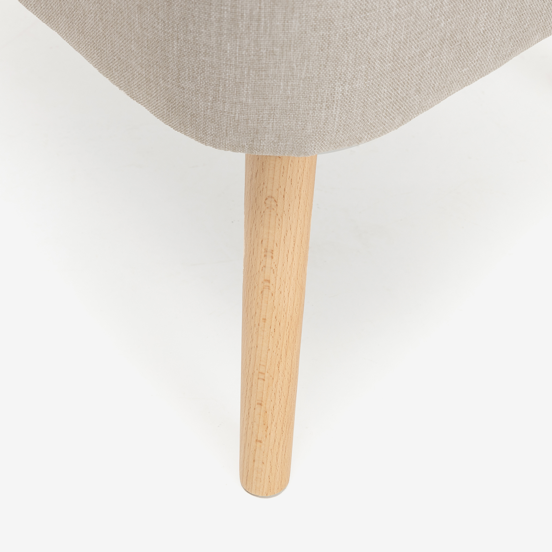 Butaca beige claro Rita 58x64x80cm