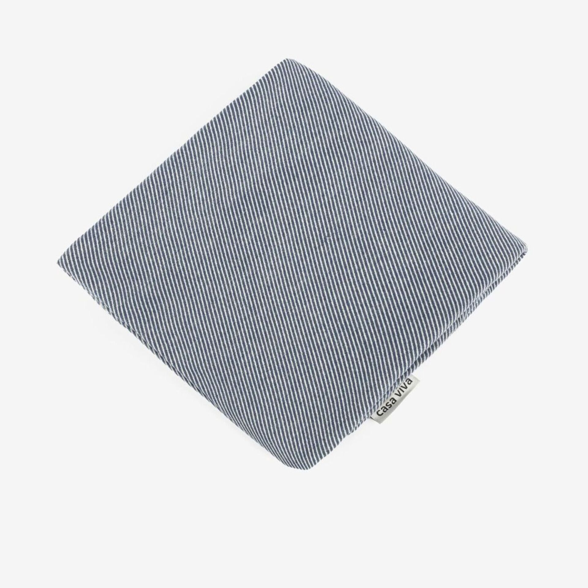 Funda de cojín azul Twil 45x45cm