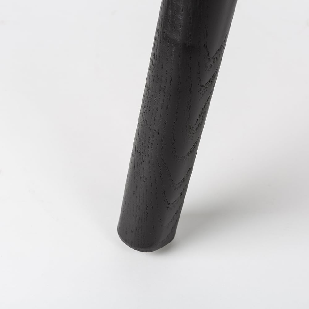 Silla de comedor de ratán y lino Cibran 46x42x85cm Clau&Chloe